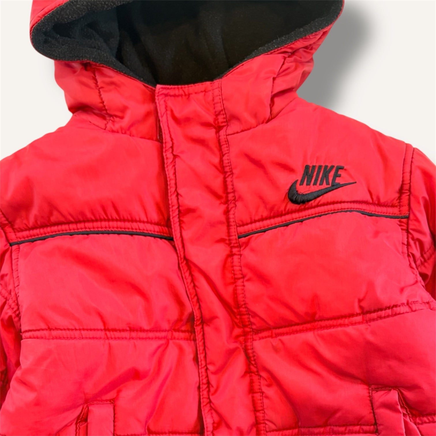 Y2K Red Nike Puffer Jacket (2T)