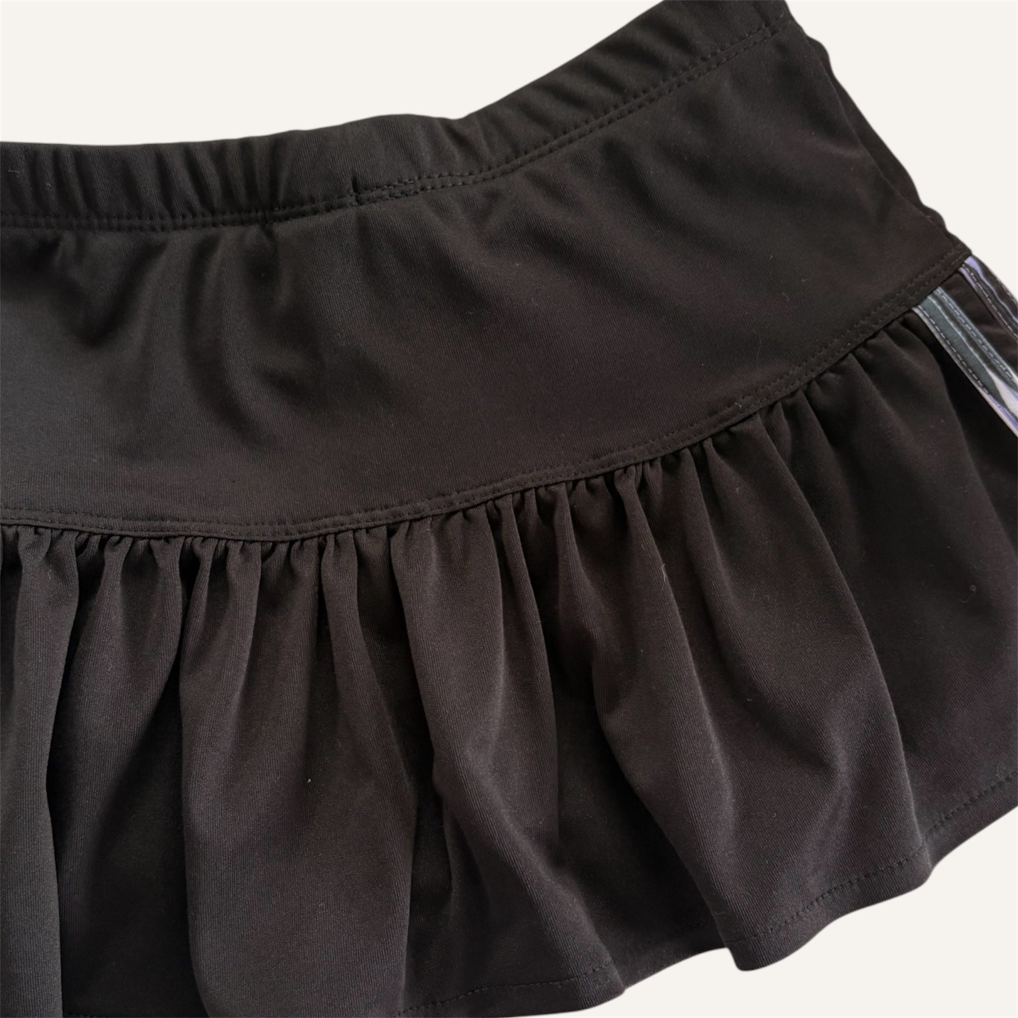 Adidas Black and Purple Athletic Skort (3T)