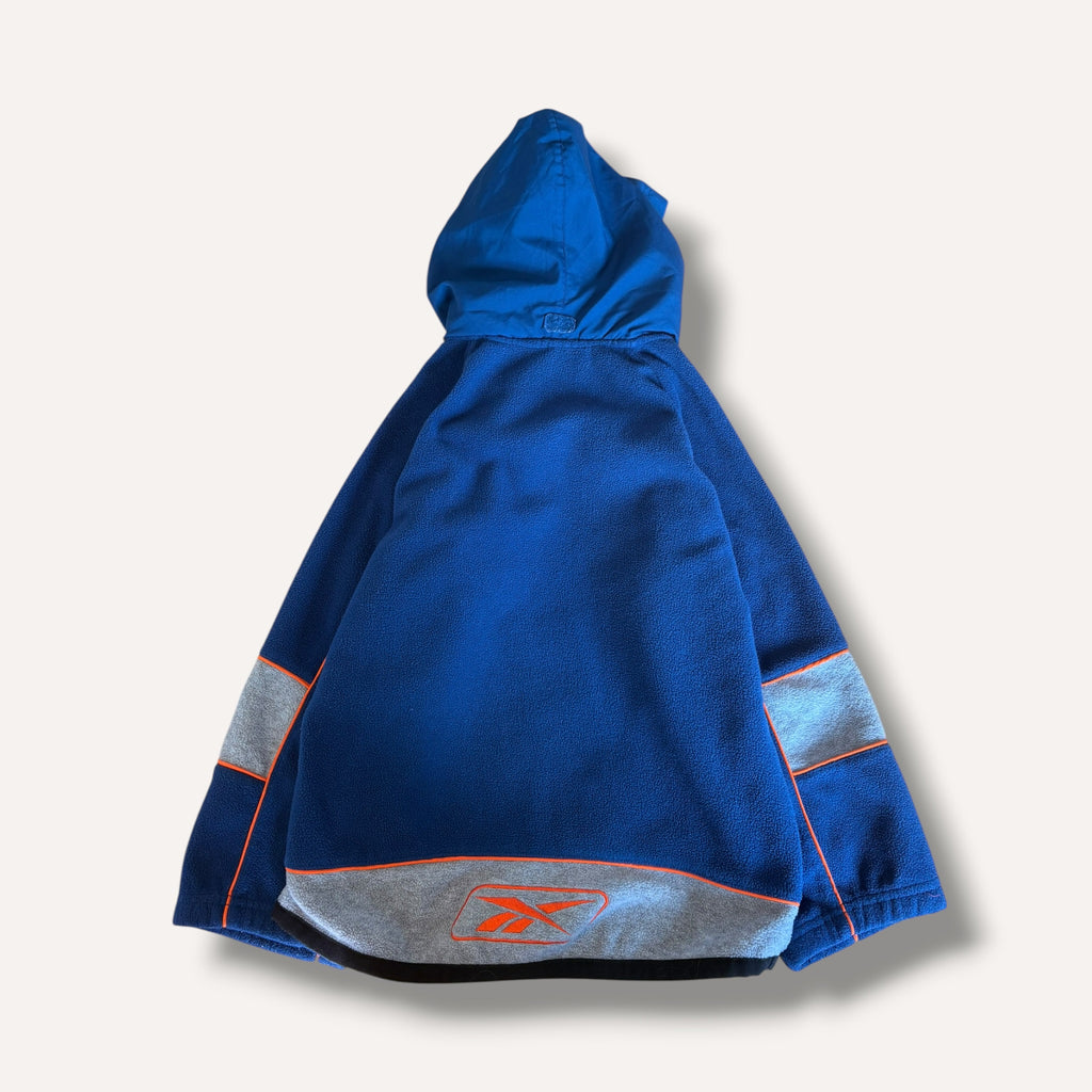 Vintage Reebok Navy and Grey Fleece (5/6)