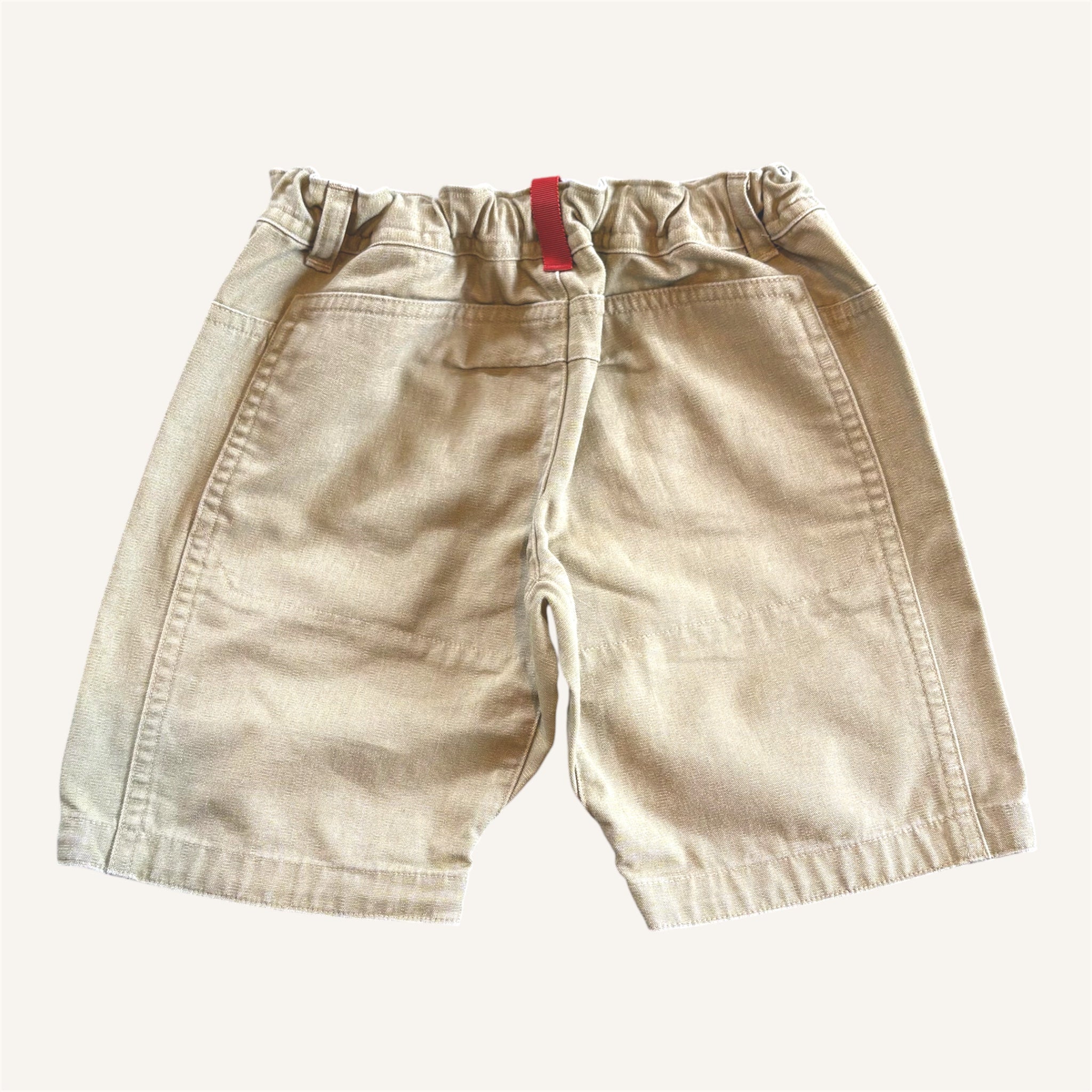 Nike Tan Canvas Style Y2K Shorts (2-3T)