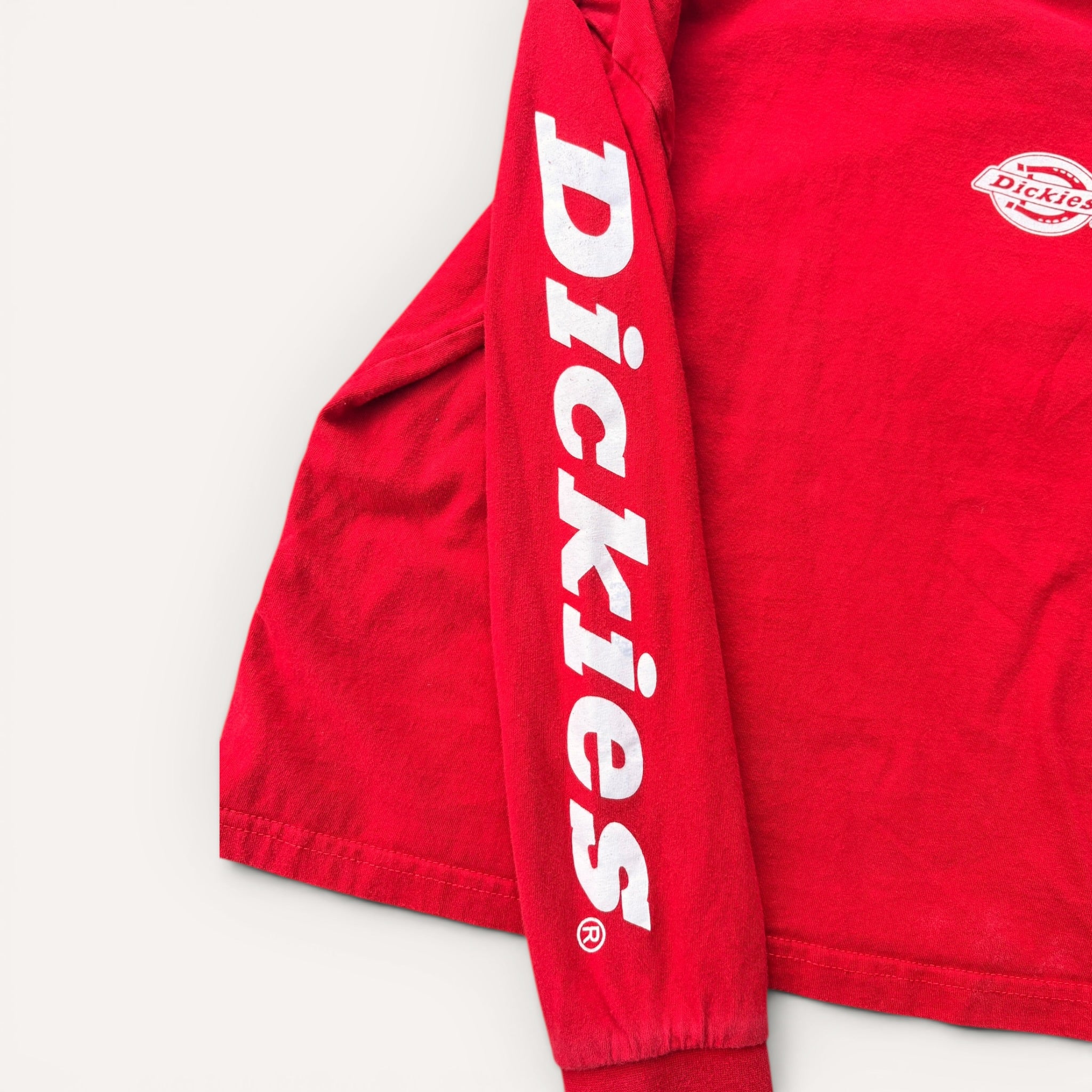 Red Dickies Long Sleeve Graphic T-shirt (5/6)