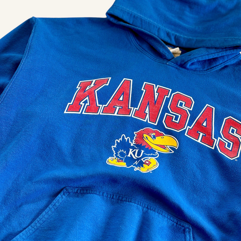 Kansas Jayhawks Adults Hoodie (Adults Medium)