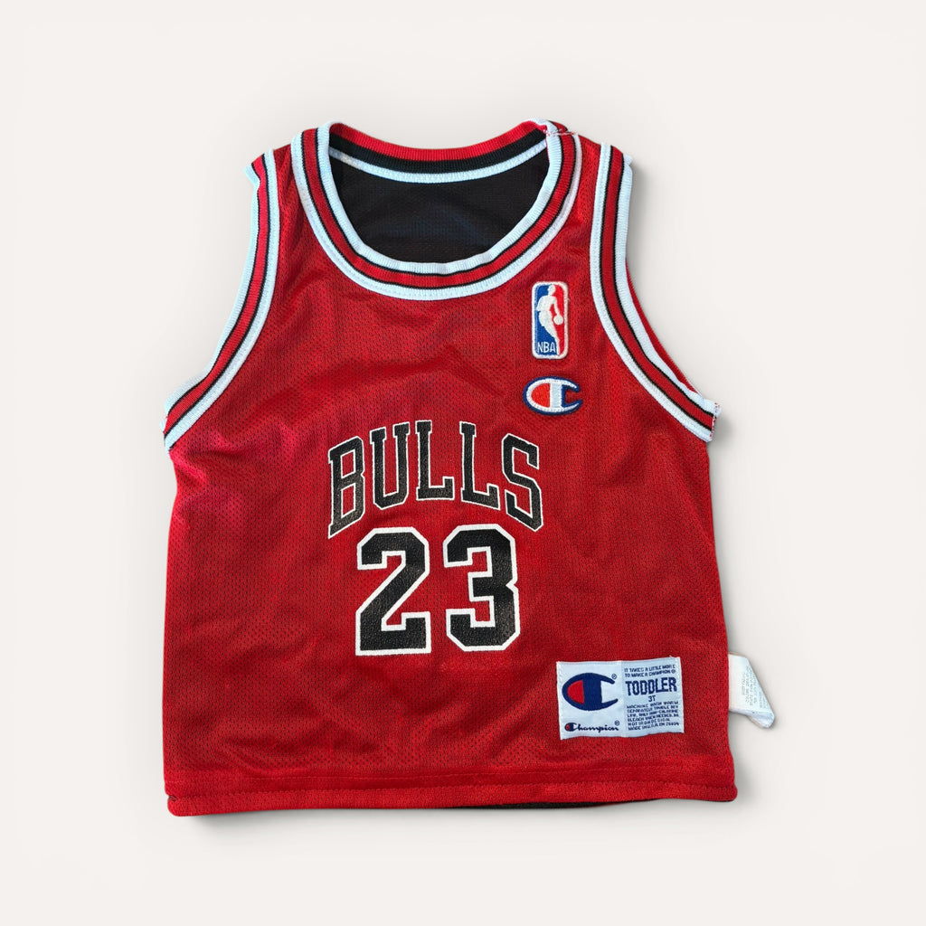 NBA Chicago Bulls Vintage Champion Jordan #23 Reversible Singlet (2-3T)