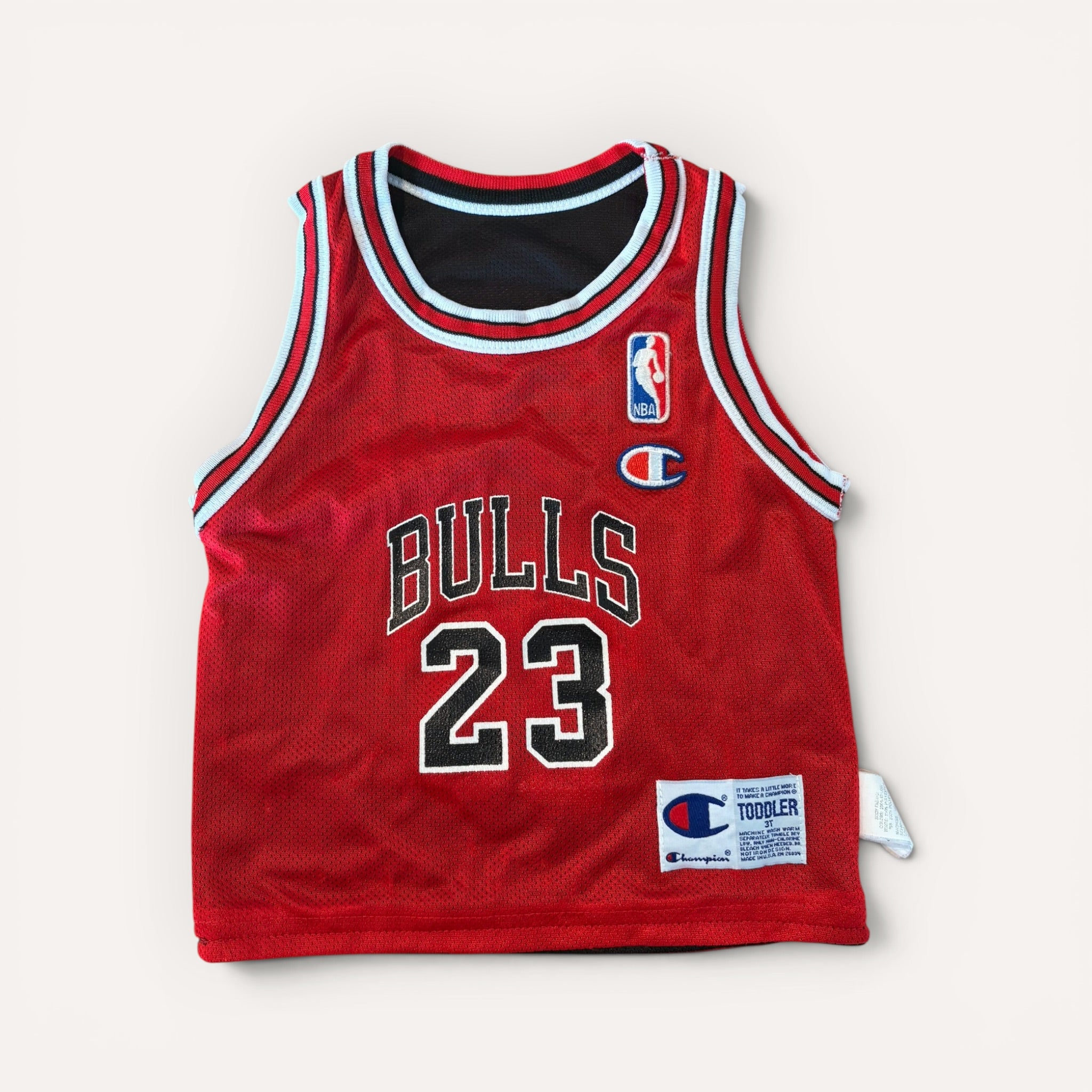 NBA Chicago Bulls Vintage Champion Jordan #23 Reversible Singlet (2-3T)