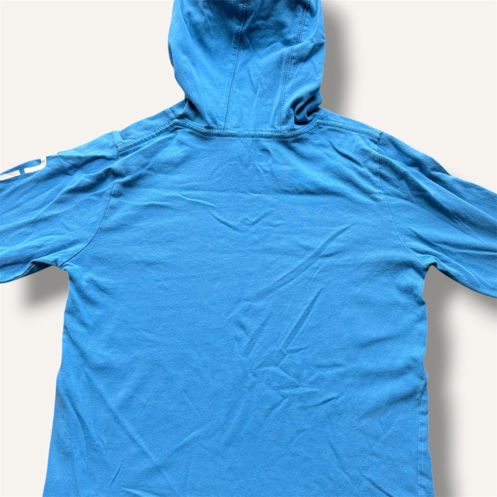 Carhartt Blue Hooded Long Sleeve T-shirt (6)