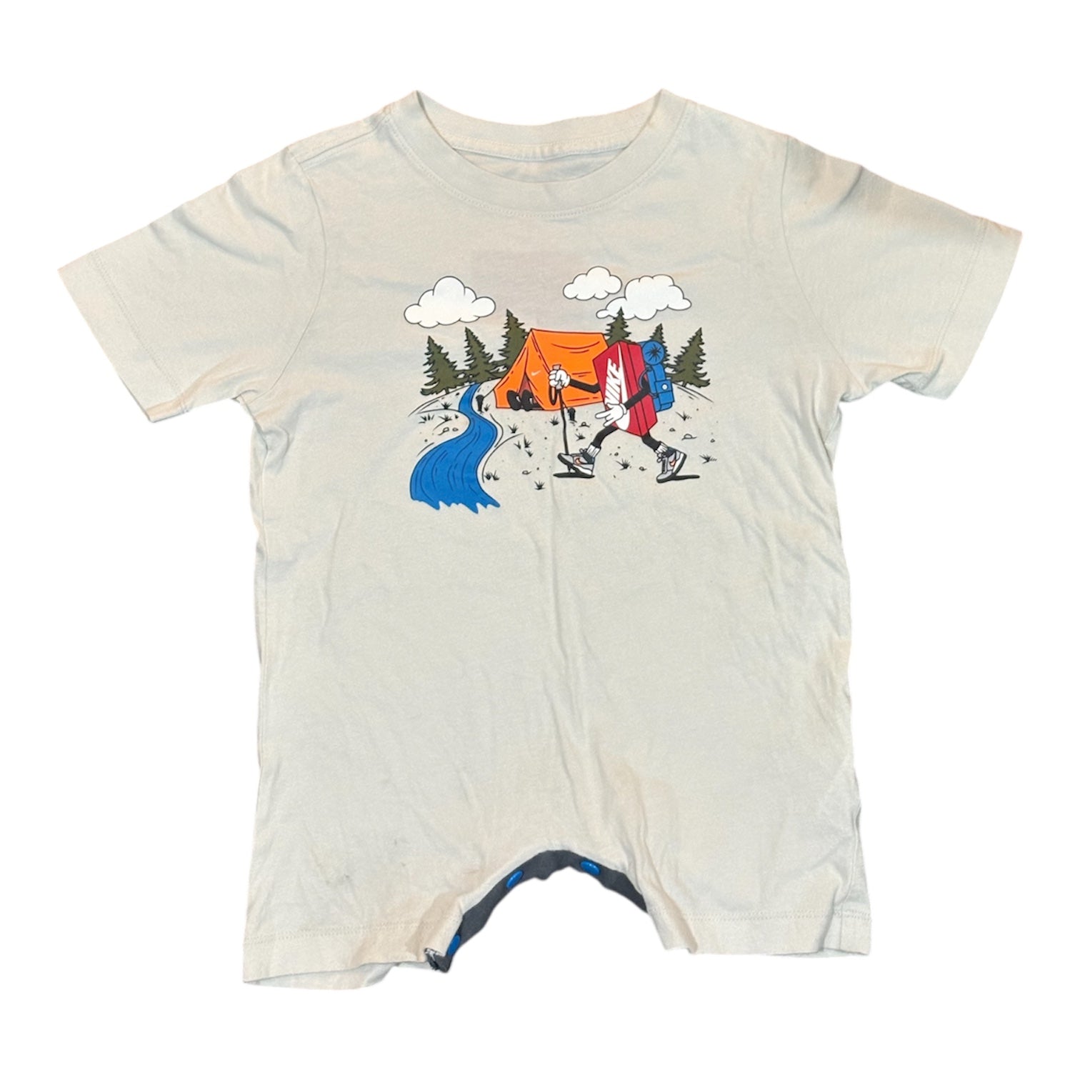 Nike Camping Reckless Romper (3T).