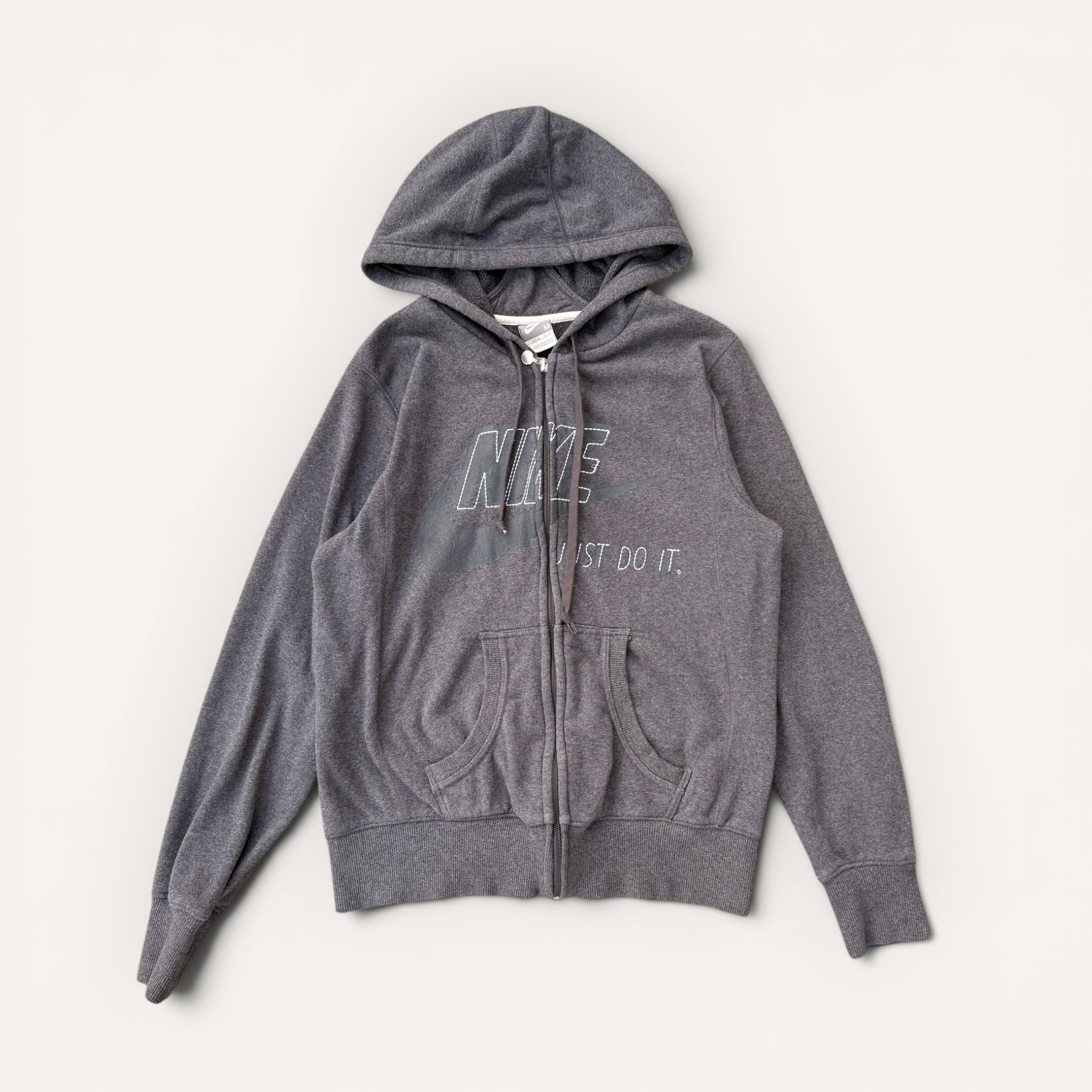 Y2K Grey Nike Zip-up Jacket (8/10)