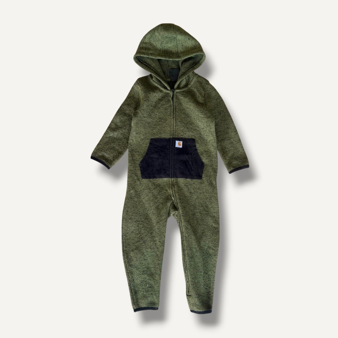 Carhartt Green Woven Warm Romper (18-24M)