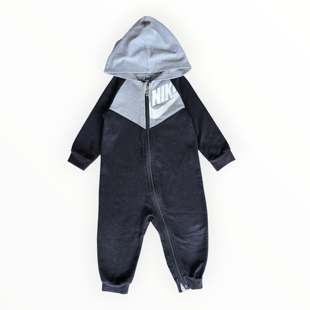 Nike Black & Grey Romper (6/12M)