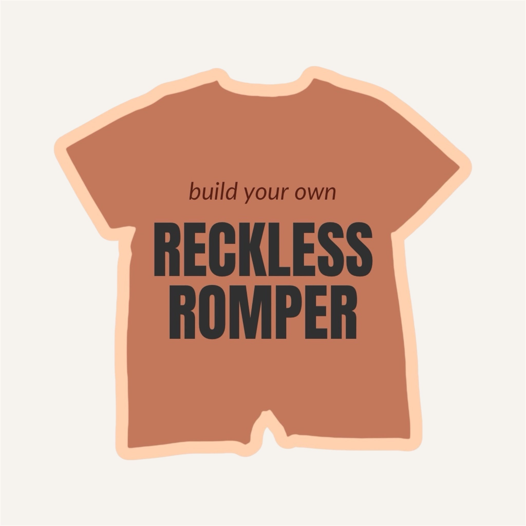 Reckless Romper Conversion - Custom Kids Rompers