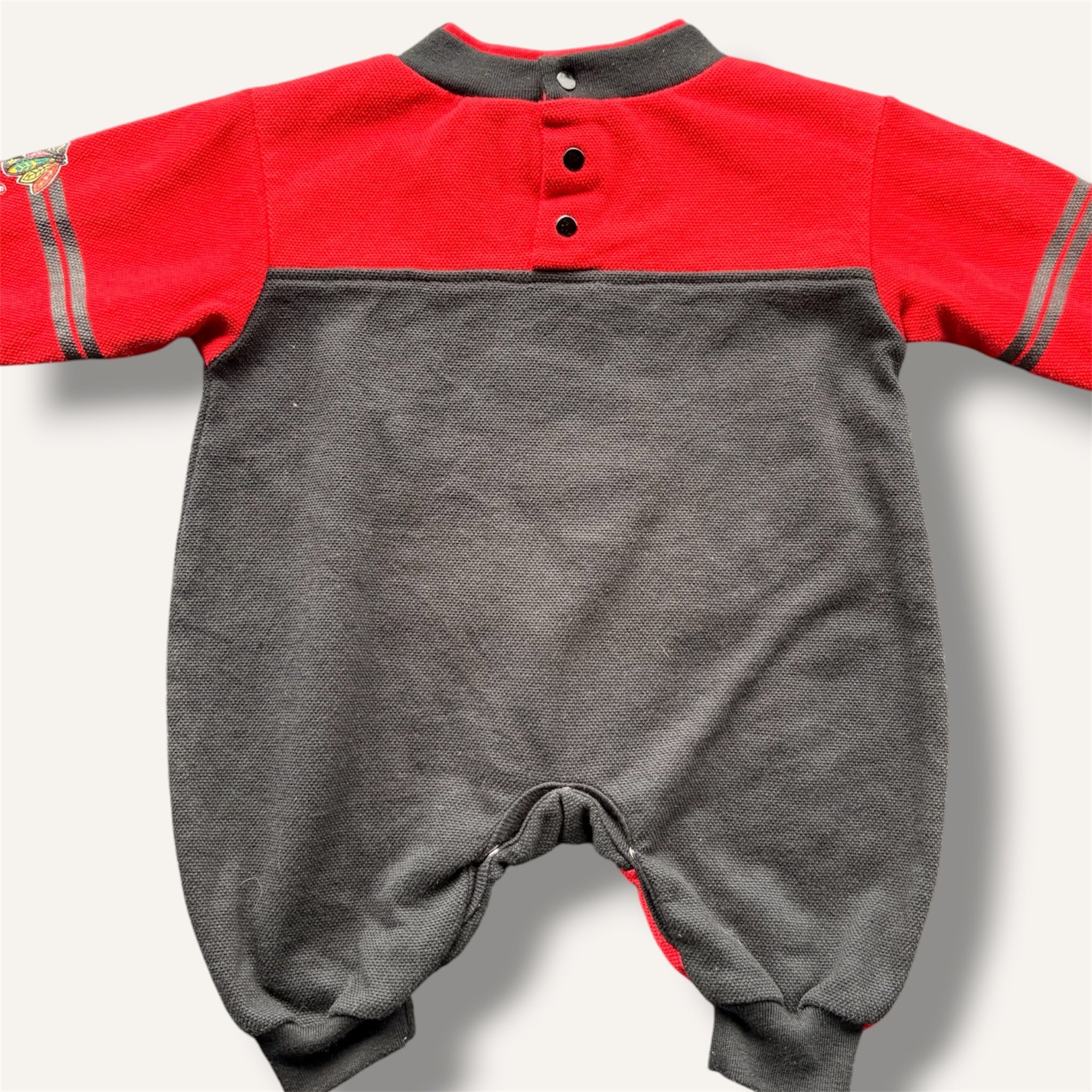 Vintage NFL Blackhawks Winter Romper (3/6M)