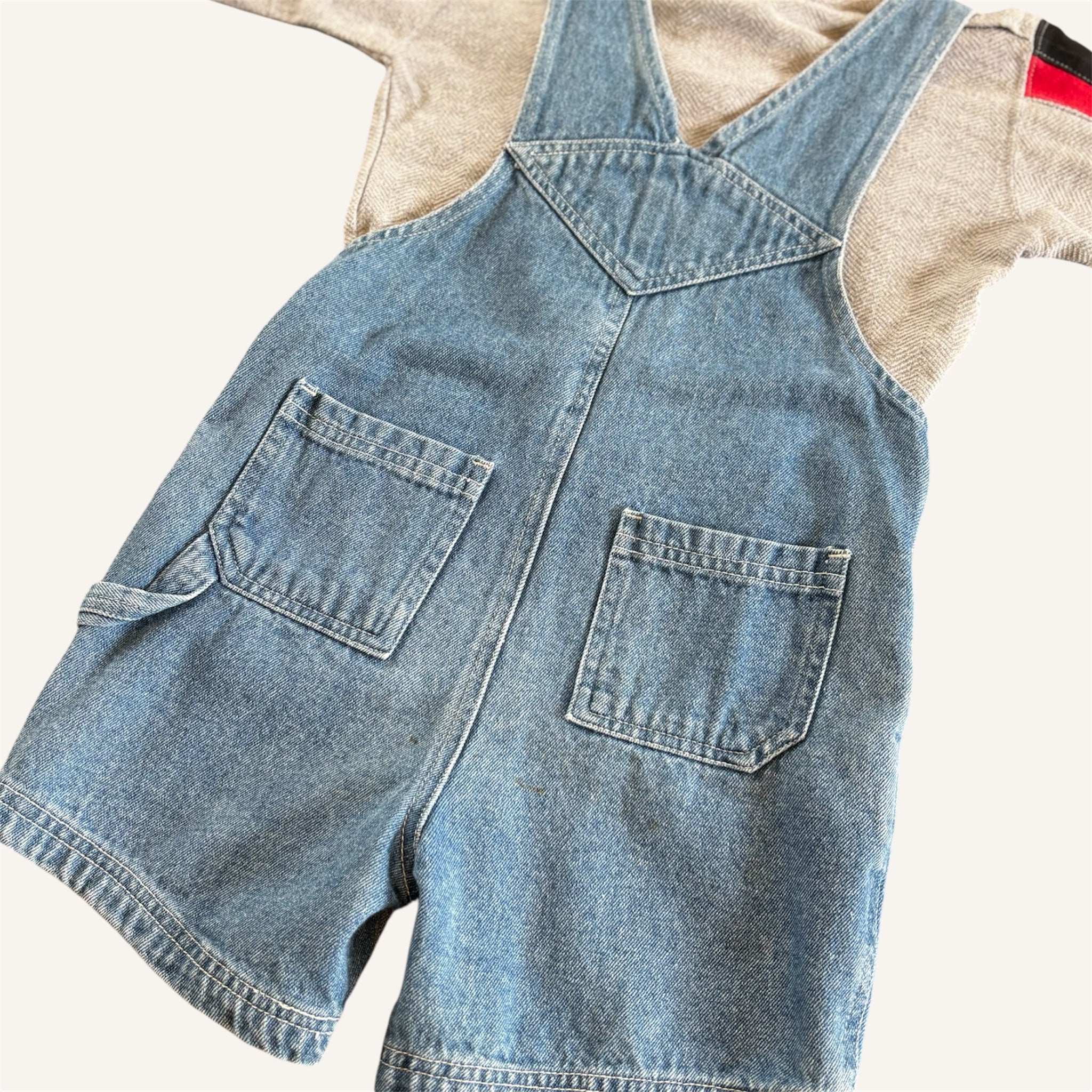 Harley Davidson 'Cafe Las Vegas' Shortalls & Under Shirt (4T)