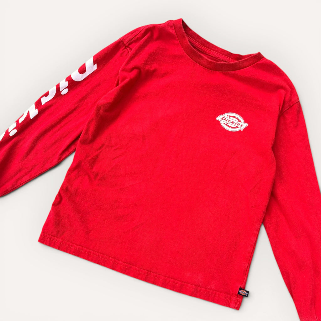 Red Dickies Long Sleeve Graphic T-shirt (5/6)