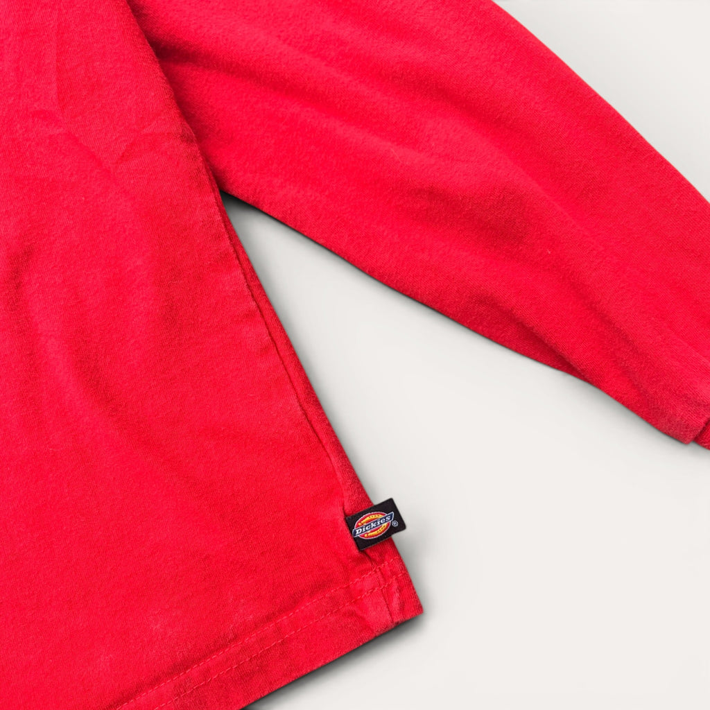 Red Dickies Long Sleeve Graphic T-shirt (5/6)
