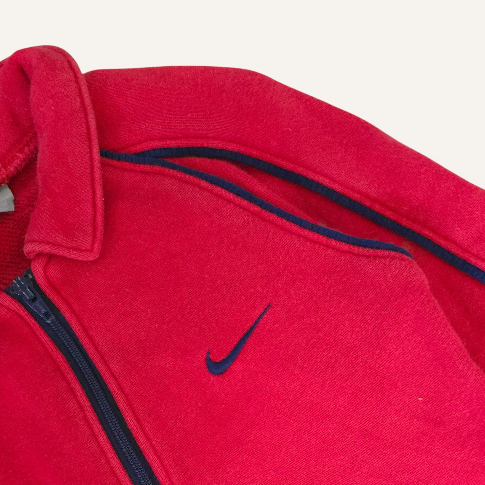 Y2K Nike Red Collared Romper (2T)