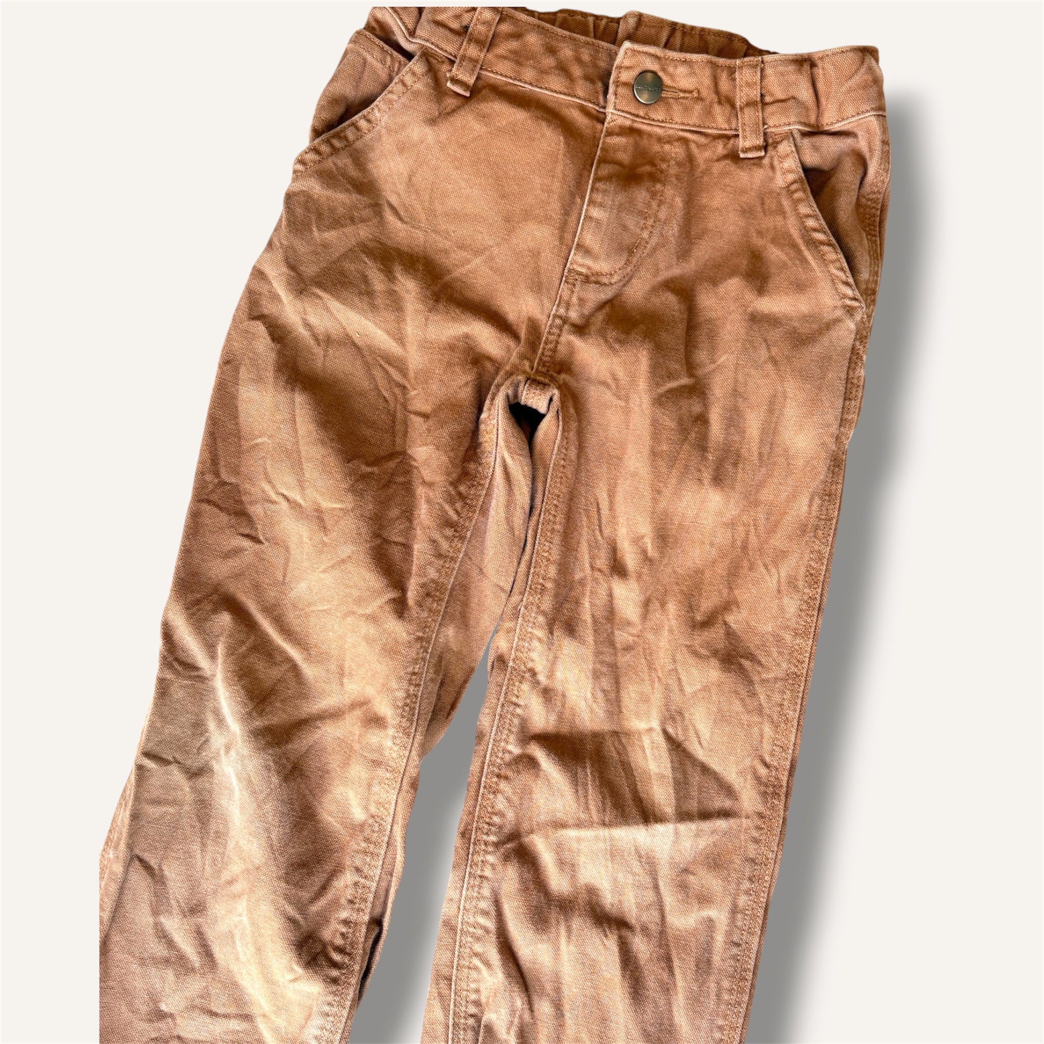 Carhartt Classic Tan Workwear Pants (5T)