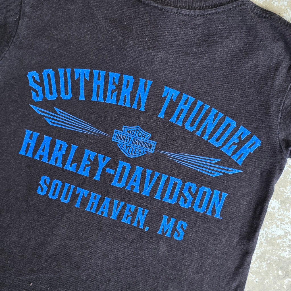 Harley Davidson Black/Bike Tee (2T)