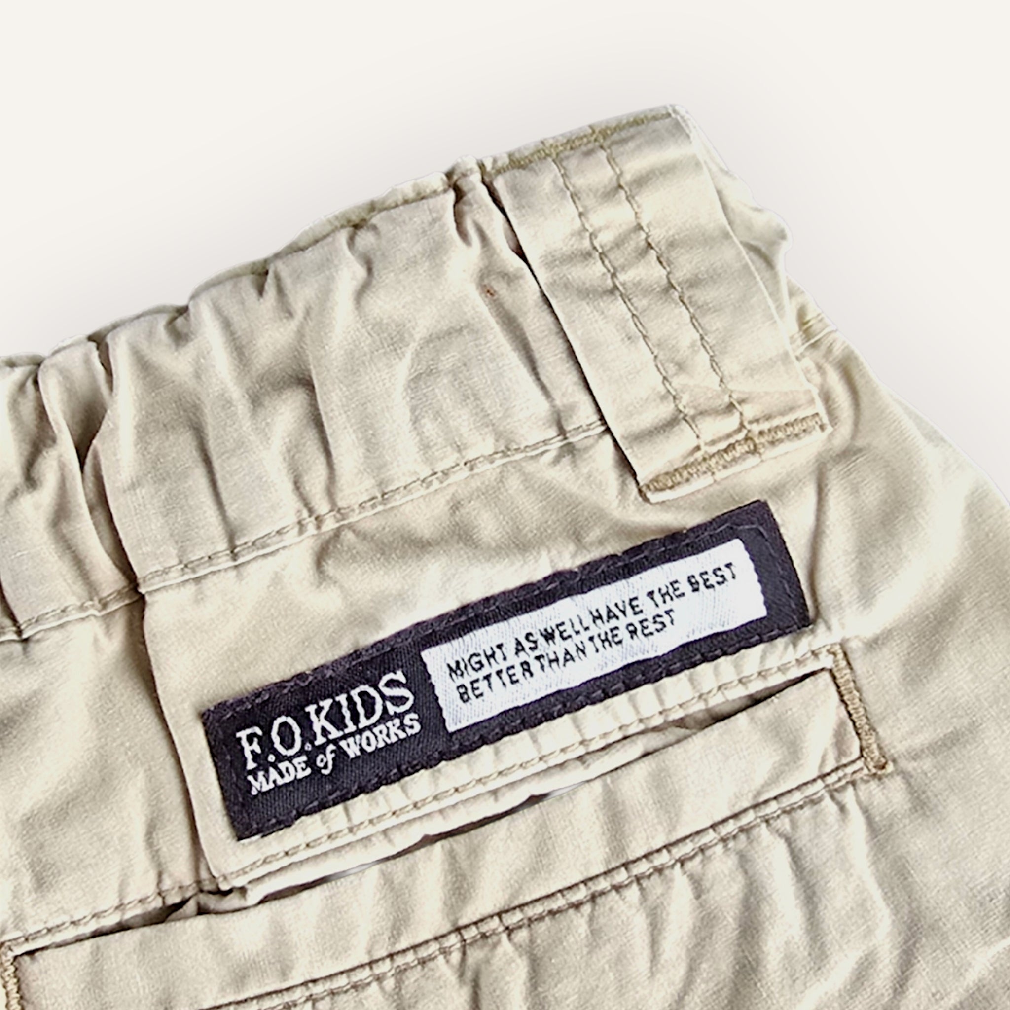 Dickies Classic Cotton Cream Shorts (3T)