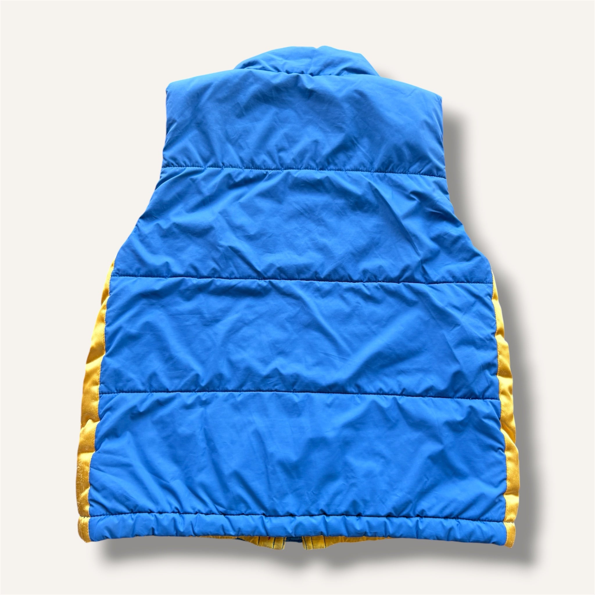 Y2K Nike Yellow and Blue Reversible Vest (3T)
