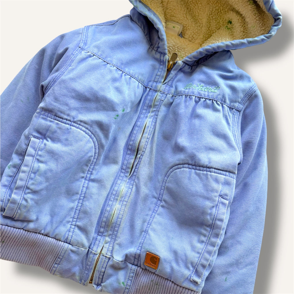 Carhartt Purple Vintage Sherpa Lined Jacket  (8/10)