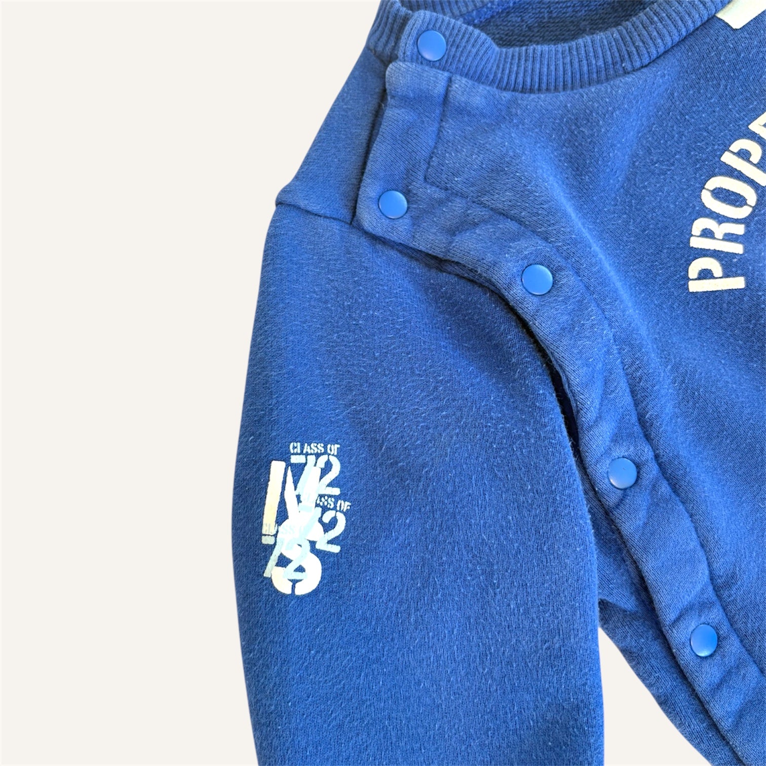 Y2K Blue Athletic Dept Nike Full Romper (12/18M)