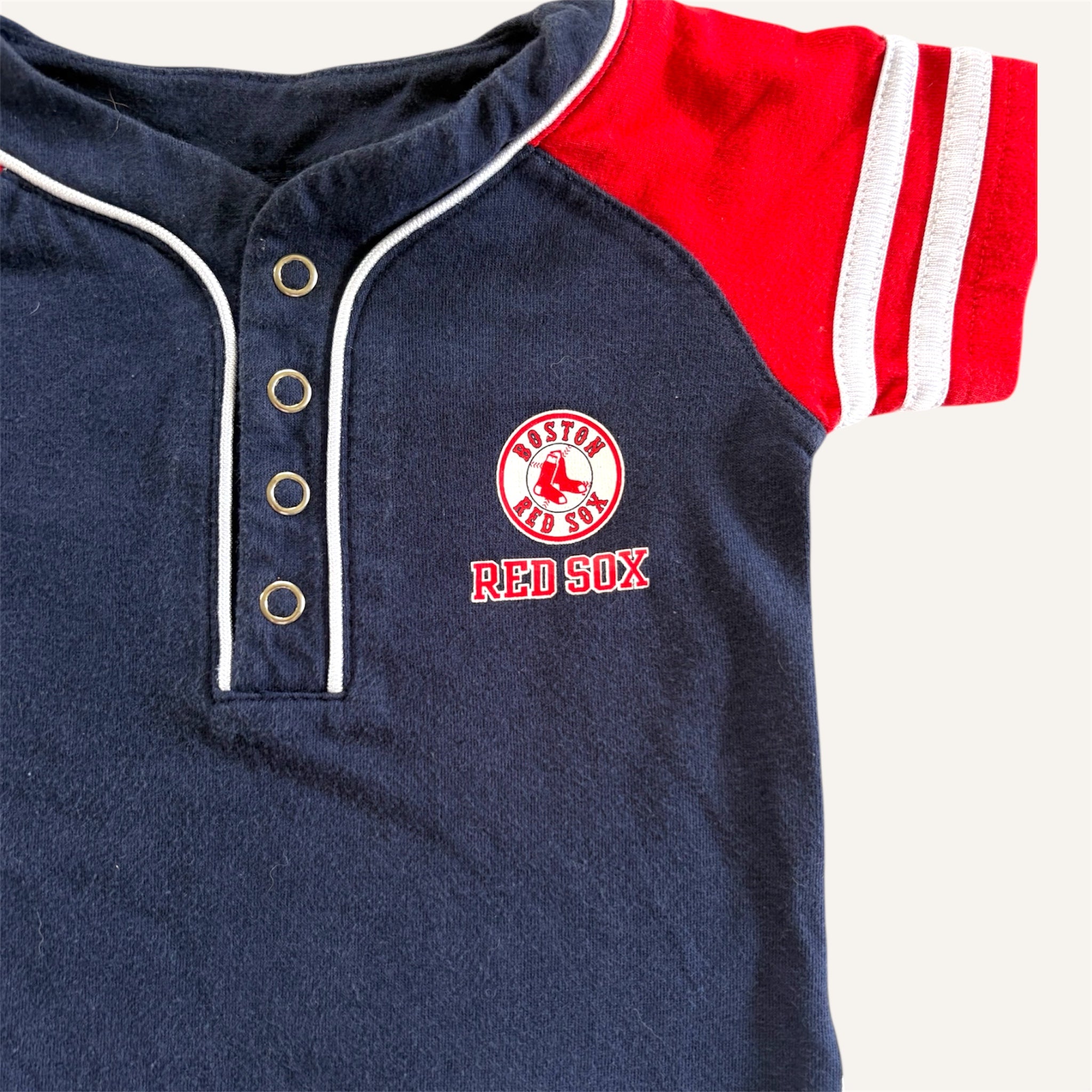 Boston Red Sox MLB Cotton Romer (0/3M)