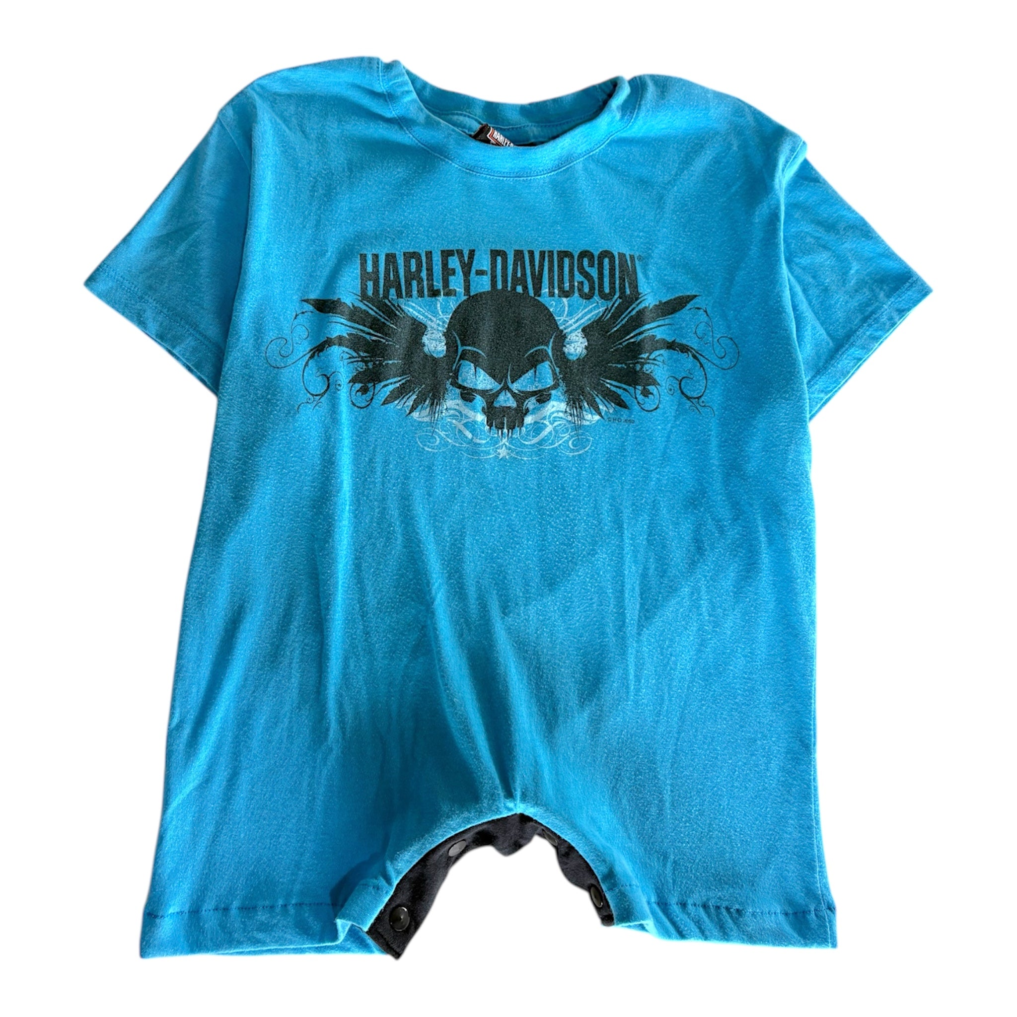 San Francisco 2010 Harley Davidson Reckless Romper (2T).