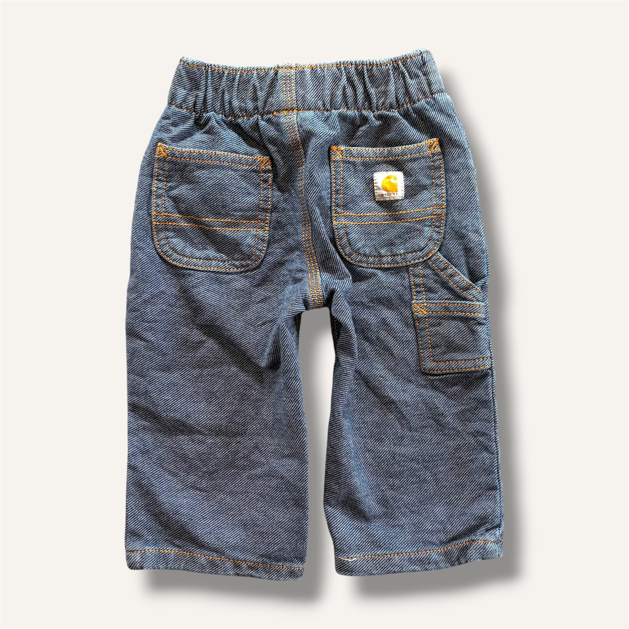 Carhartt Denim Look-a-like Cotton Pants (3/6M)