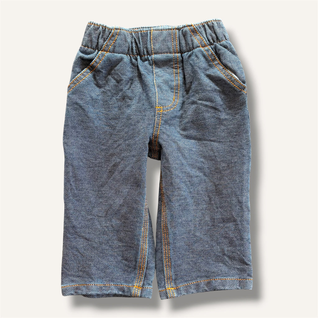 Carhartt Denim Look-a-like Cotton Pants (3/6M)