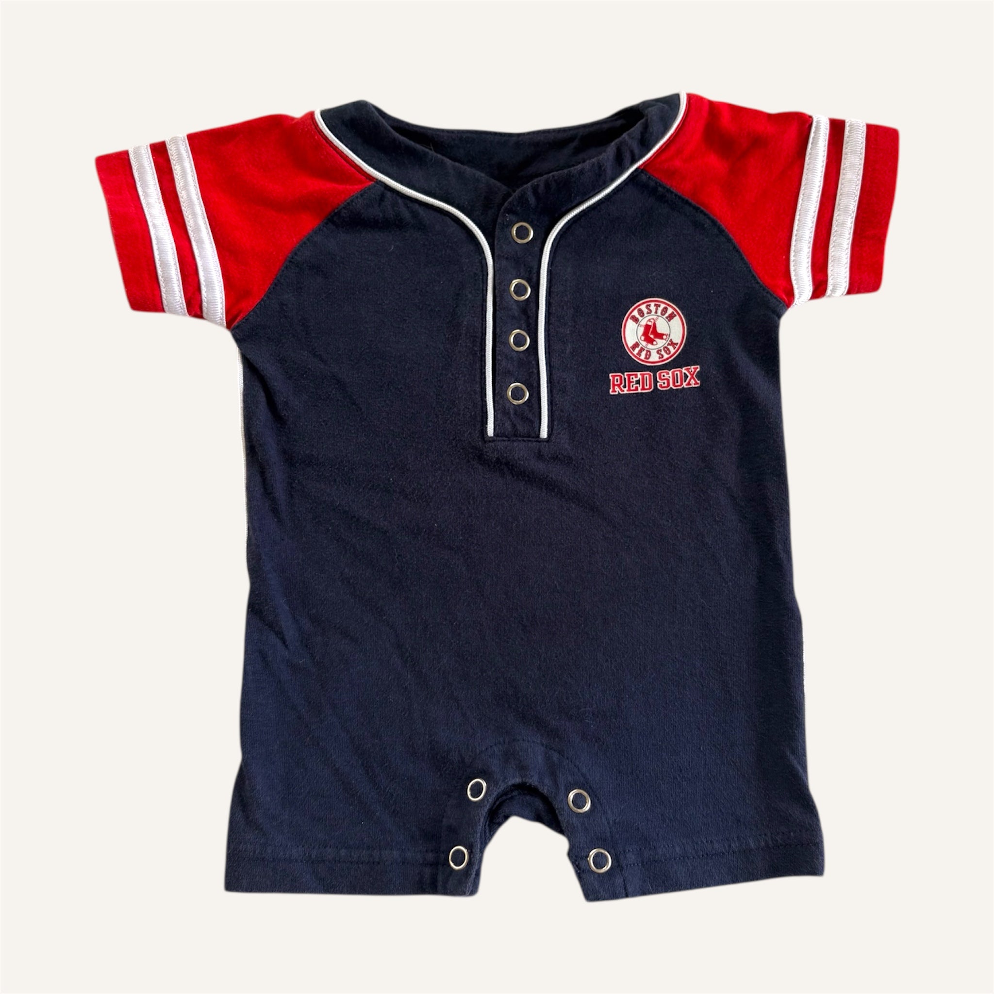 Boston Red Sox MLB Cotton Romer (0/3M)