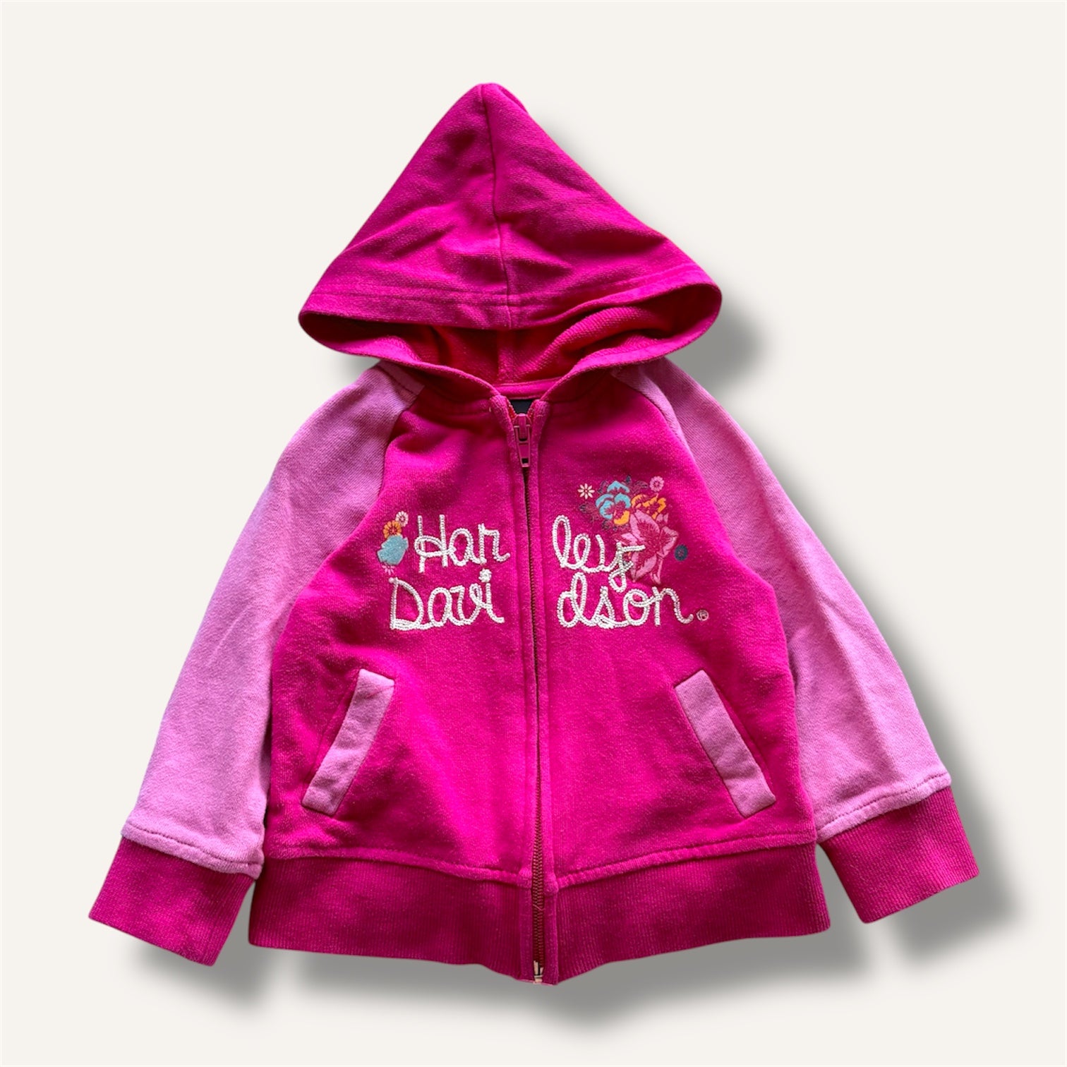 Harley Davidson Pink Zippy Jacket (12/18M)