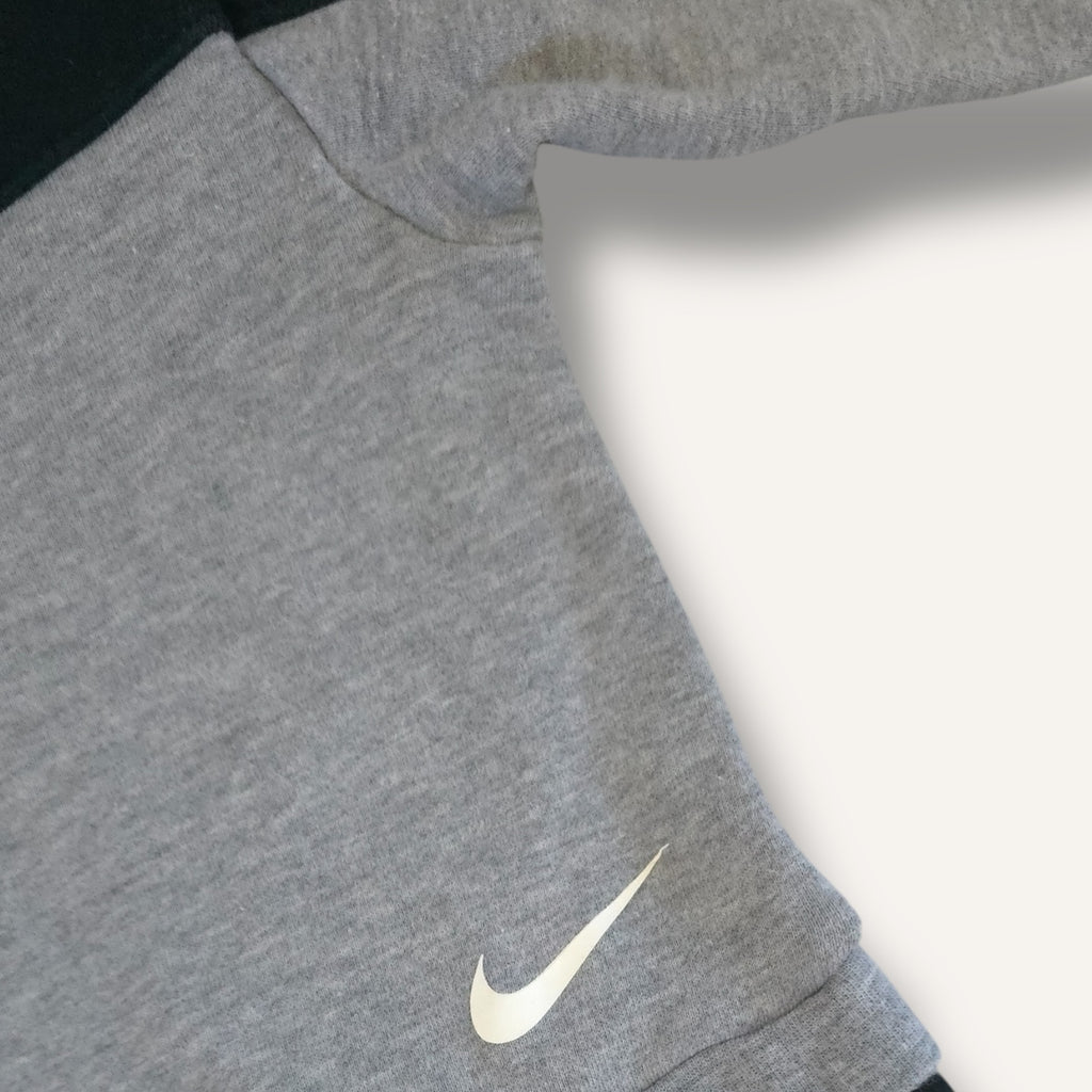 Y2K Nike Grey and Black Romper (6/12M)