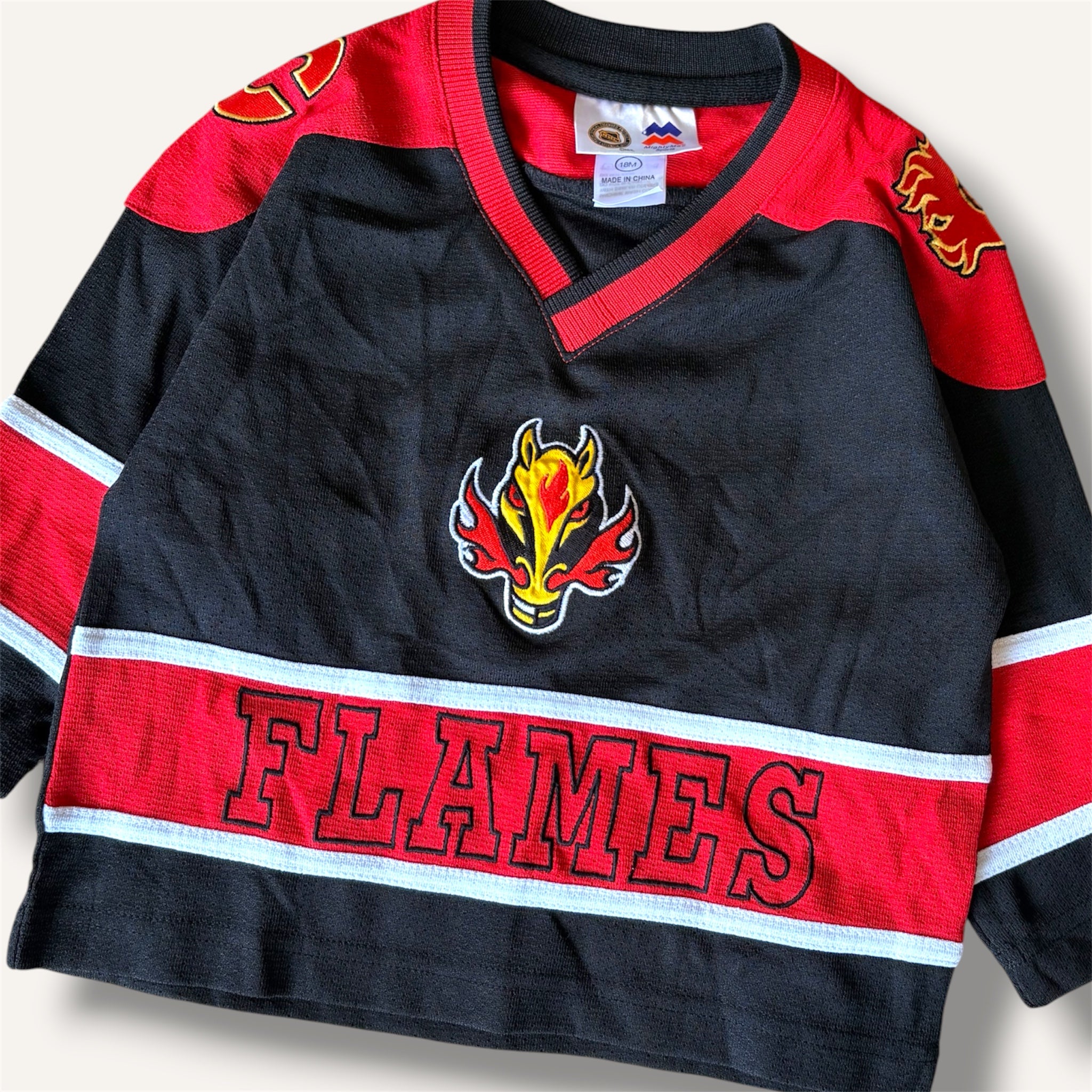 Vintage Mighty Mac NHL Flames Jersey (12/18M)