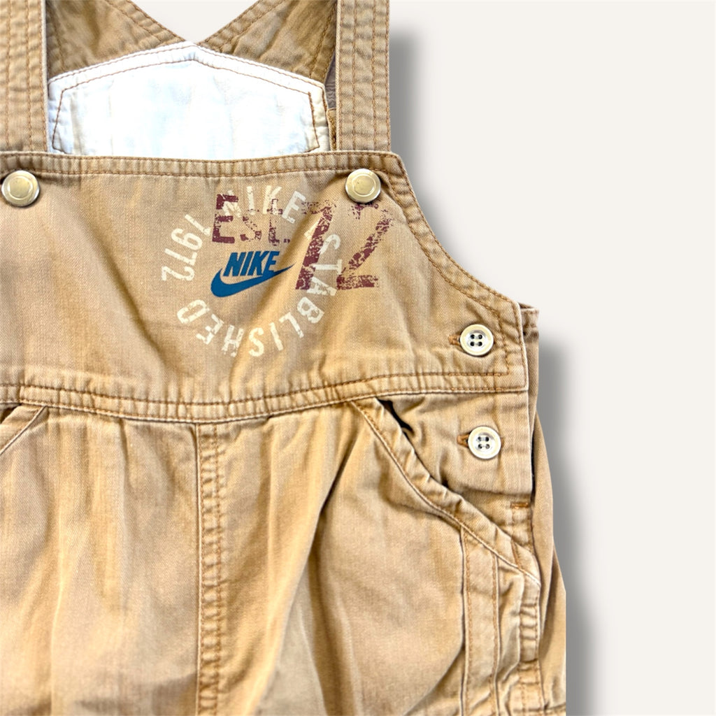 Y2K Beige Nike Straight Neck Overalls (2-3T)
