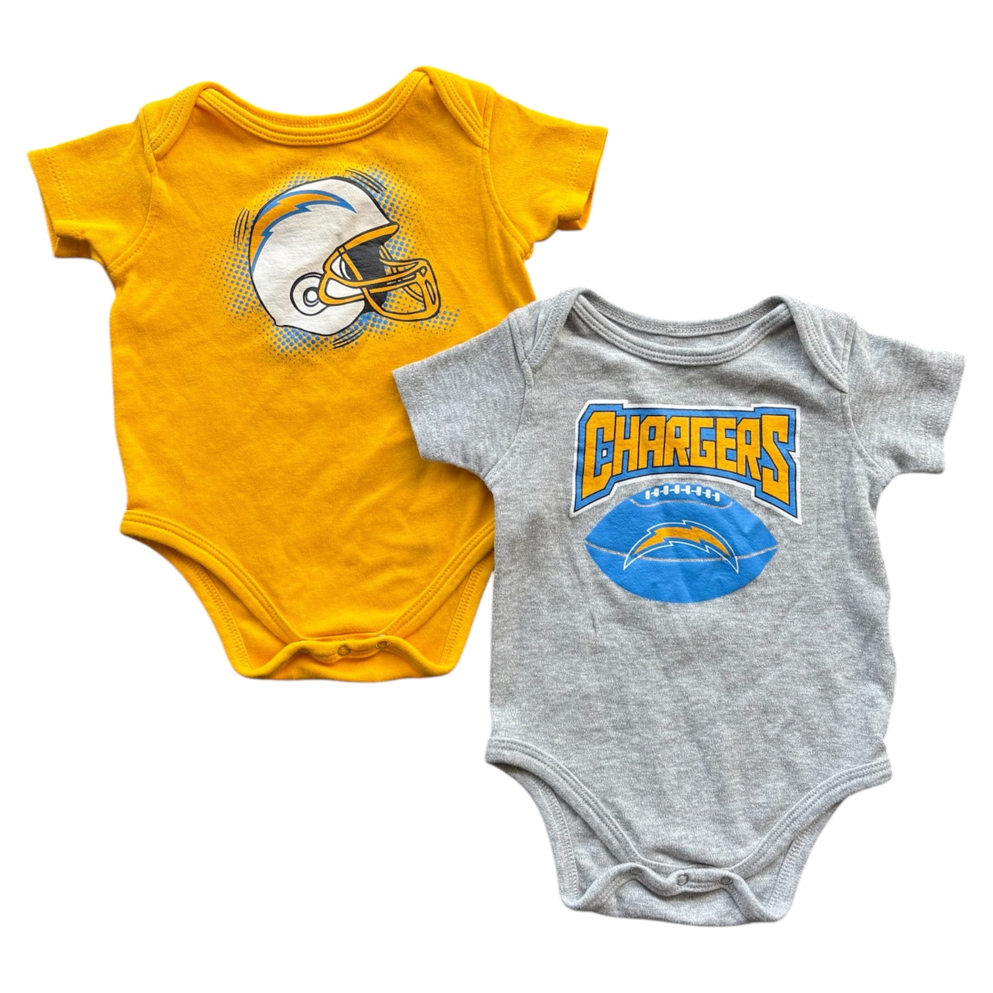 Chargers NFL Bodysuits Bundle (3/6M)