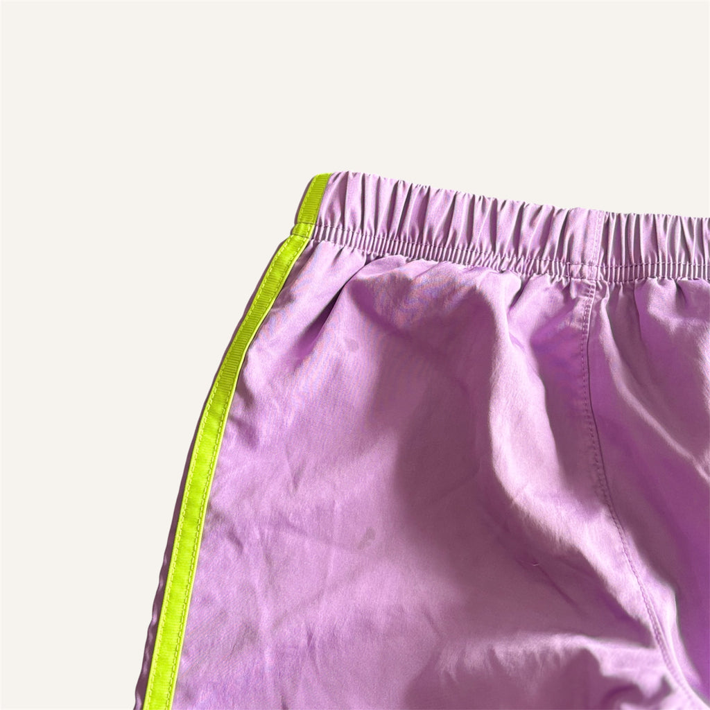 Adidas Fluro Green & Lilac Windbreaker Pants (6)