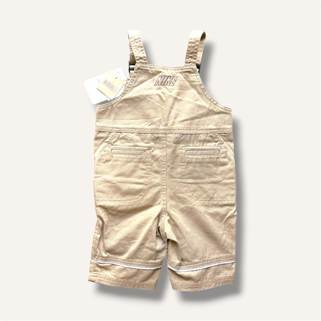 Y2K Nike BNWT Deadstock khaki, Grey & Red Shortalls (1-2T)