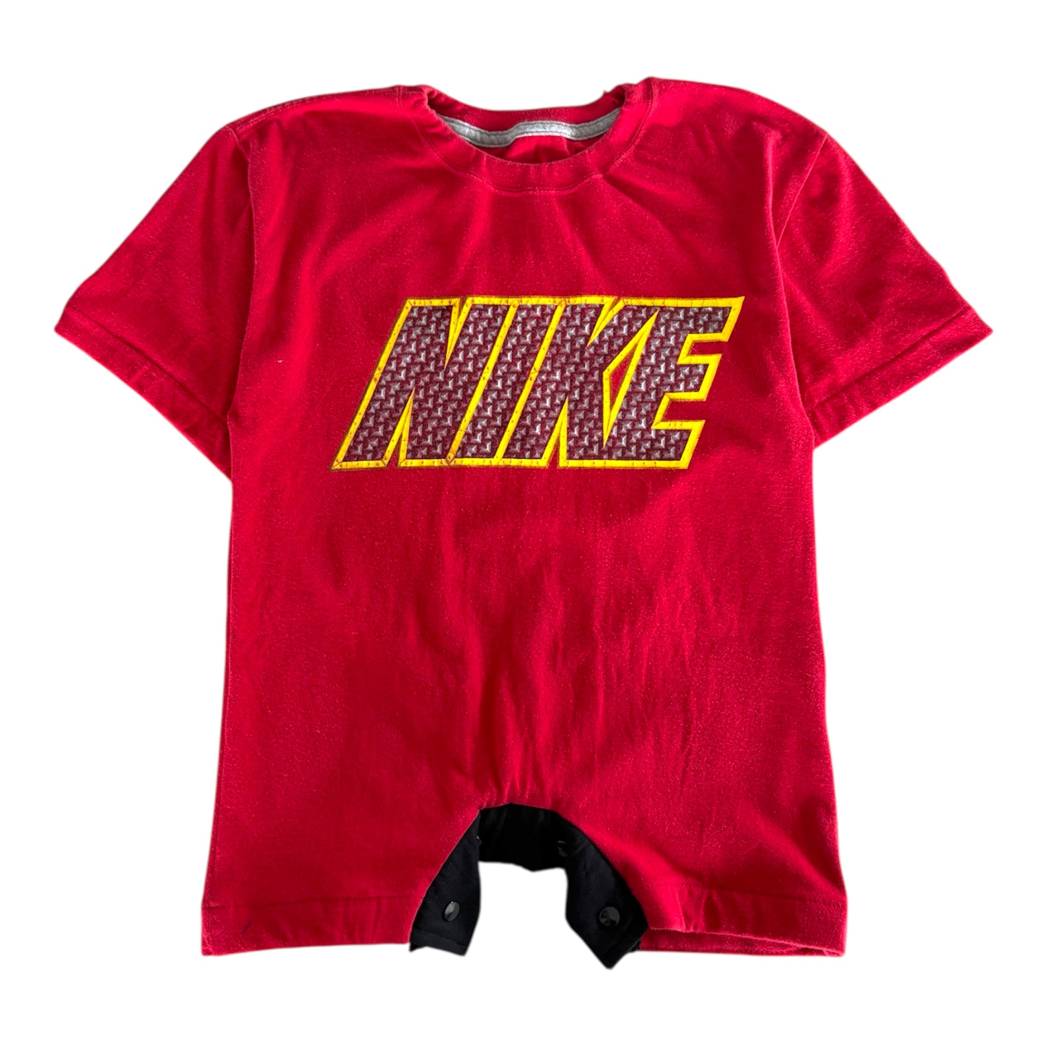 Red Nike Reckless Romper (2T).