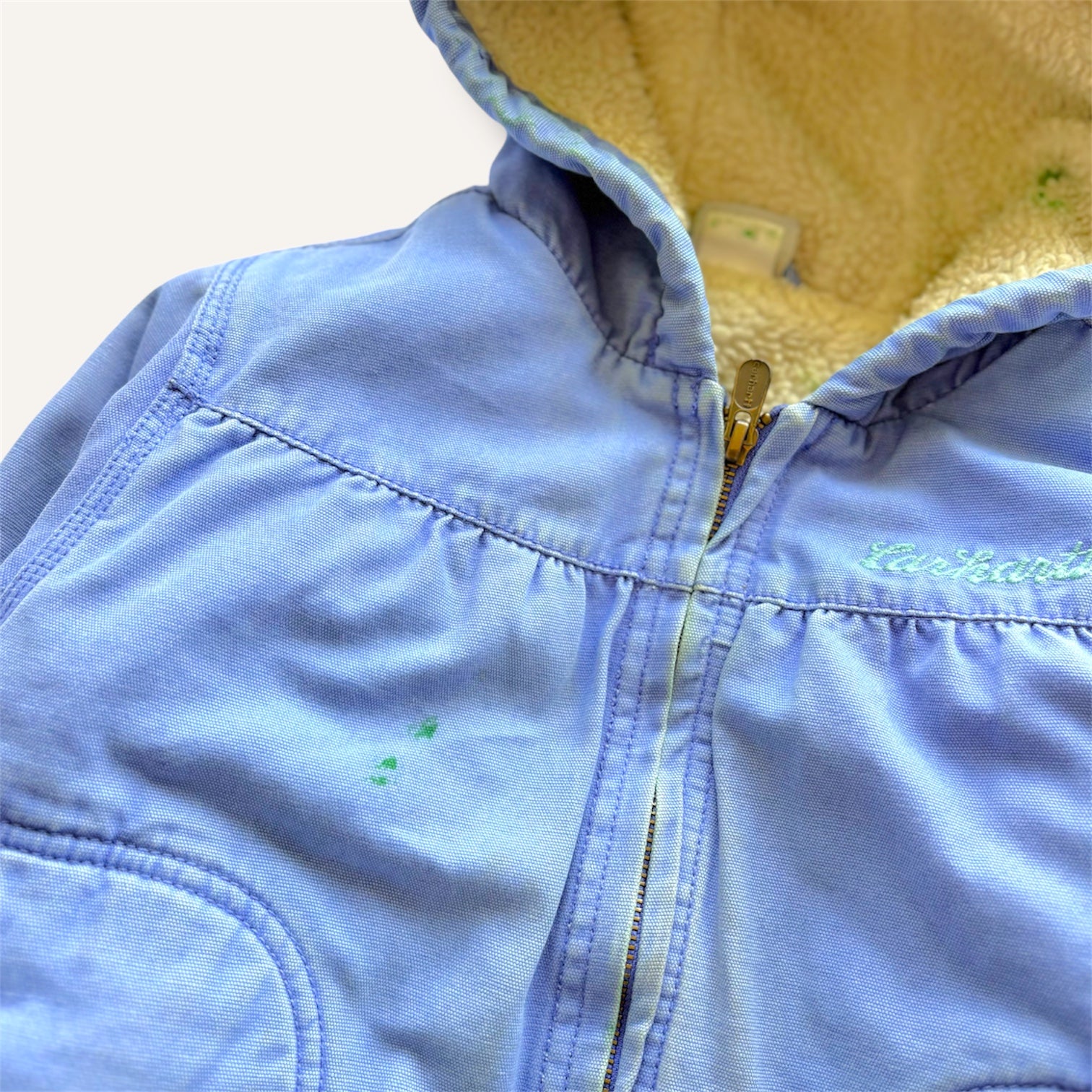 Carhartt Purple Vintage Sherpa Lined Jacket  (8/10)