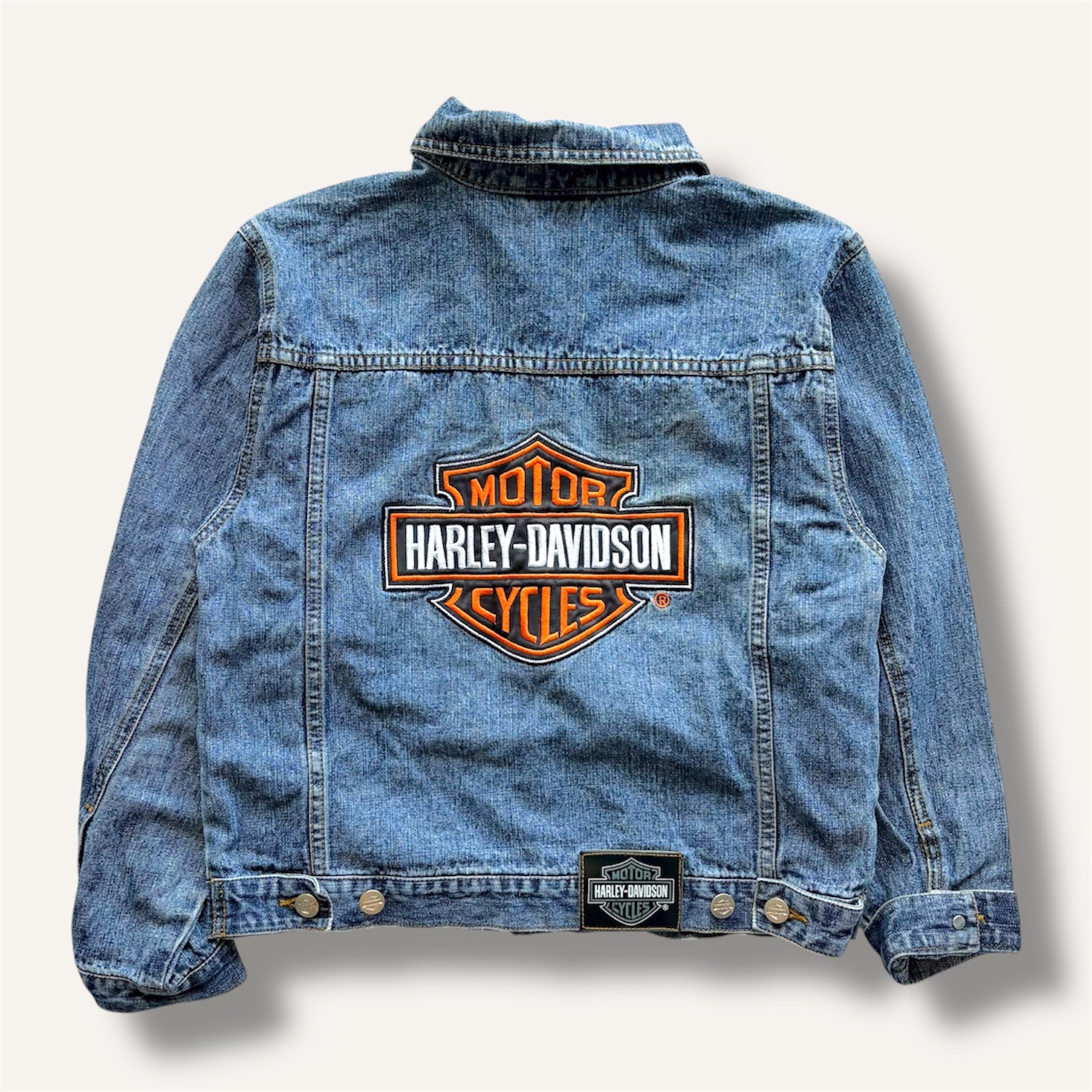 Harley Davidson Vintage Denim Jacket (12/14)