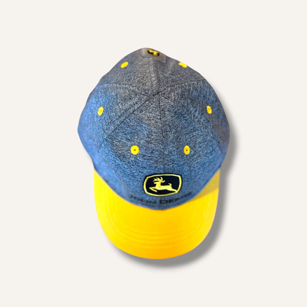Grey and Yellow John Deere Hat (Todder)