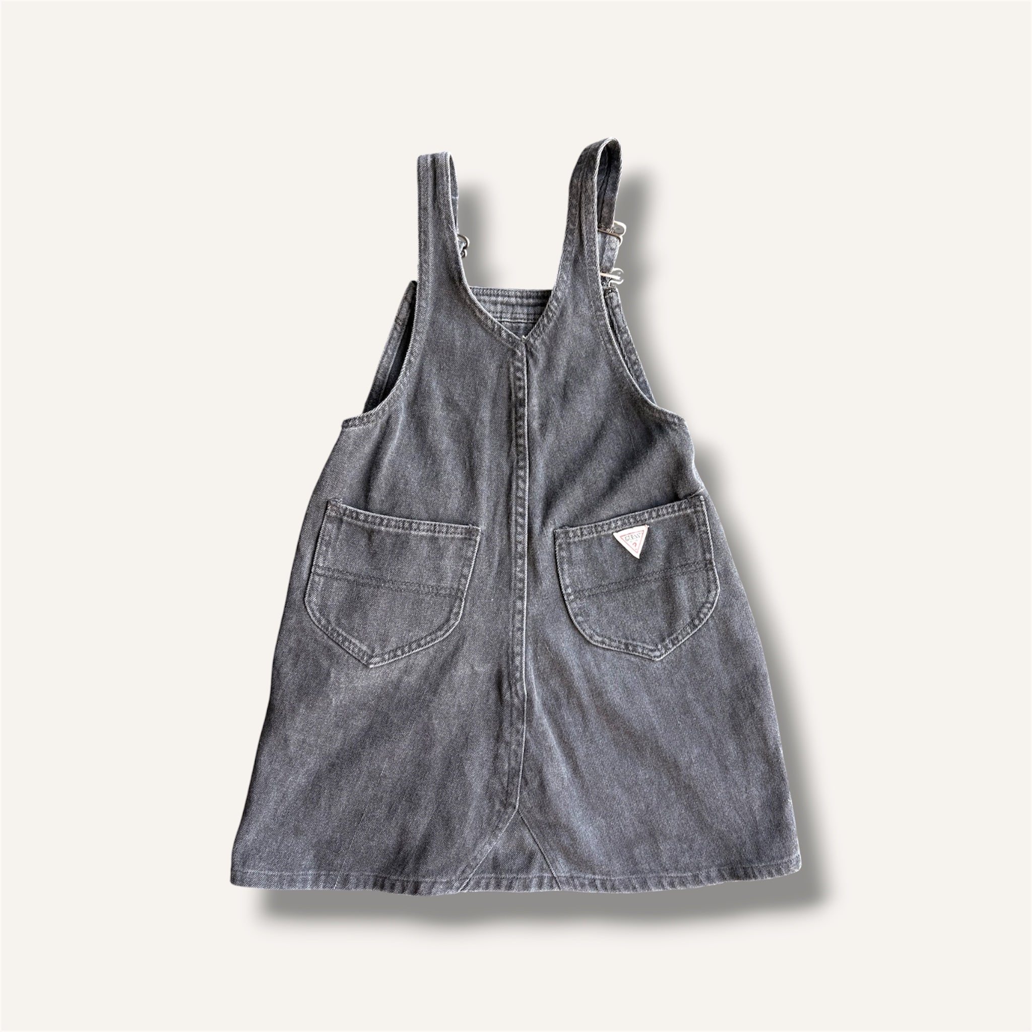 Vintage Black Denim Guess Dress (3T)