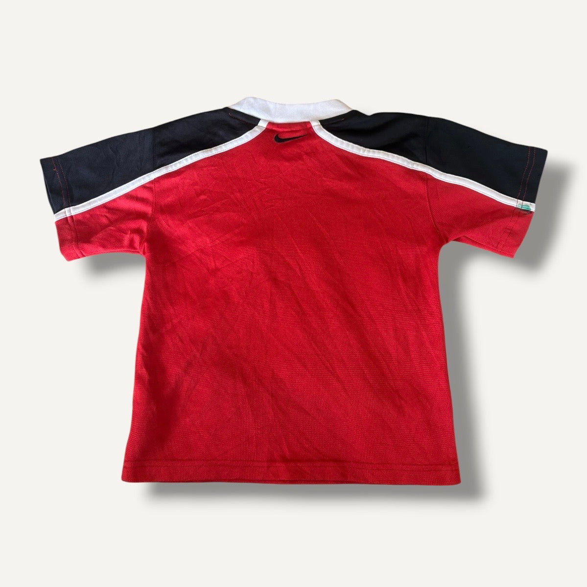 Y2K Nike Athletics Red & Black Jersey (3T)