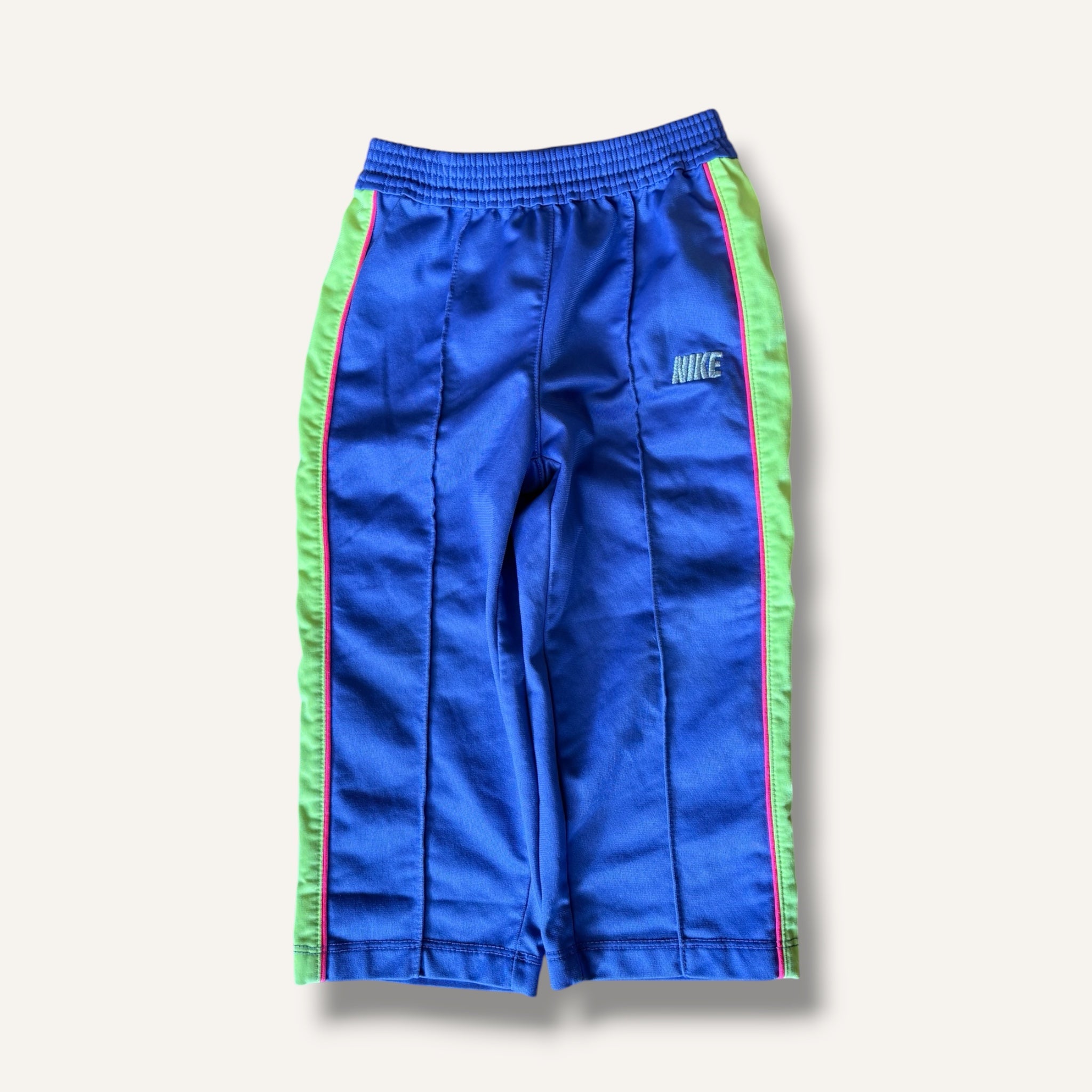 Purple and Green Nike Trackpants (2T)