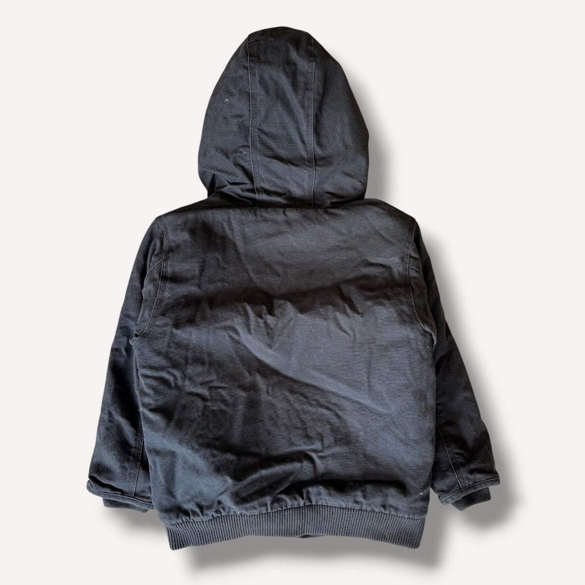 Carhartt Black Thick Structured Workwear Jacket (7/8)