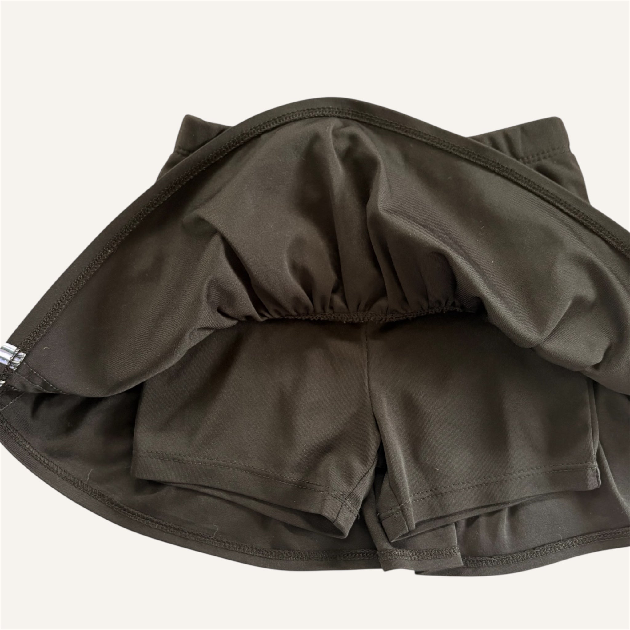 Adidas Black and Purple Athletic Skort (3T)