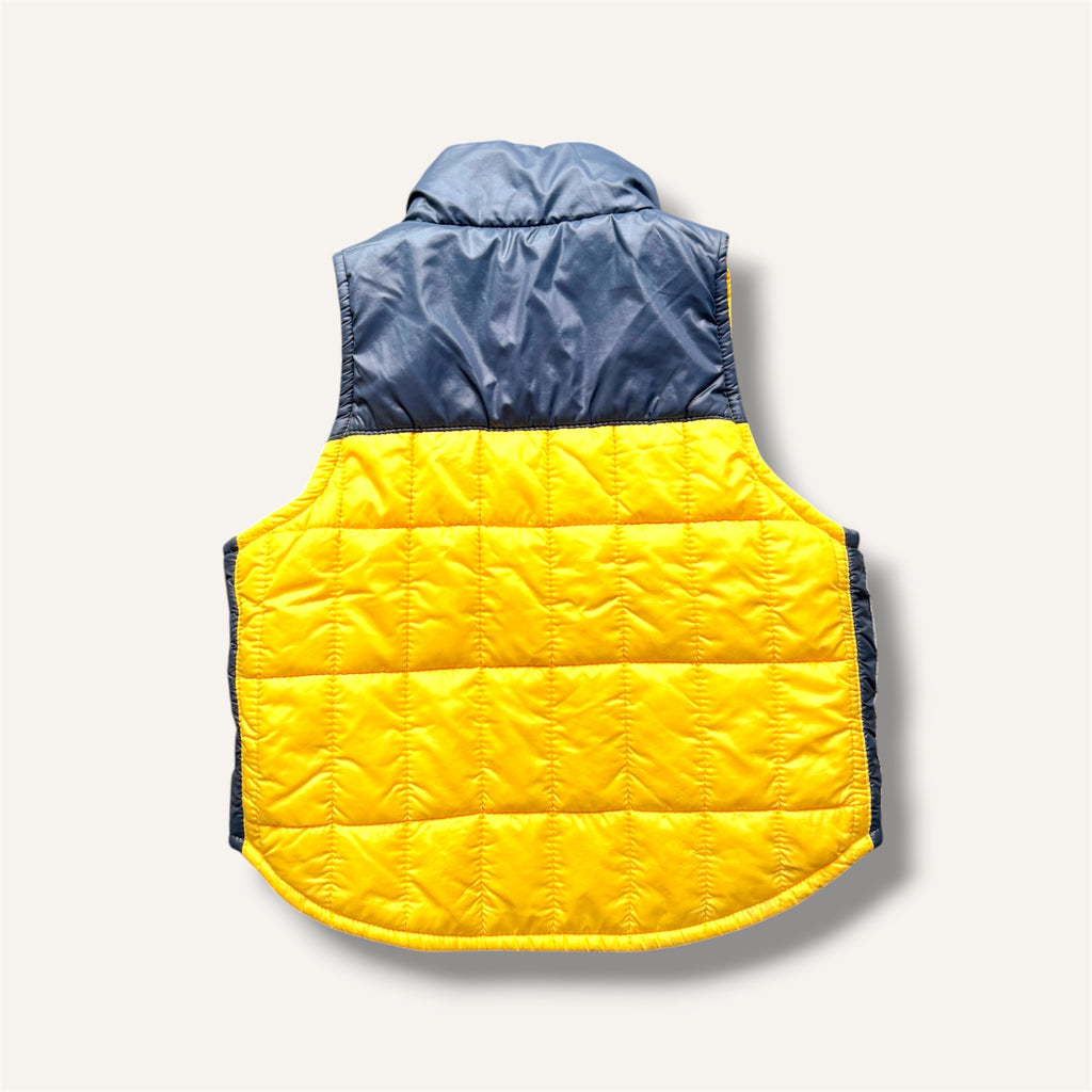 Y2K Nike Yellow, Grey & Navy Reversible Vest (2T)