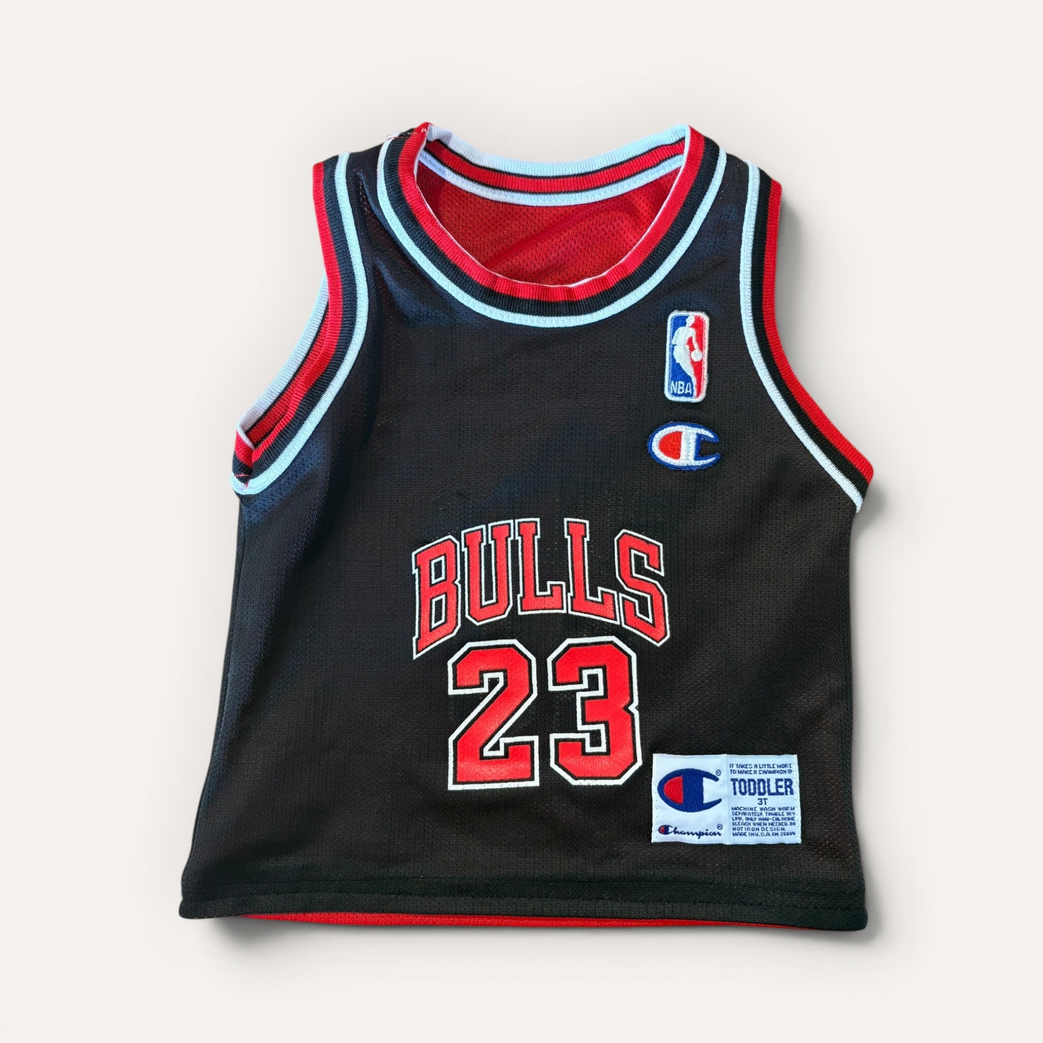 NBA Chicago Bulls Vintage Champion Jordan #23 Reversible Singlet (2-3T)