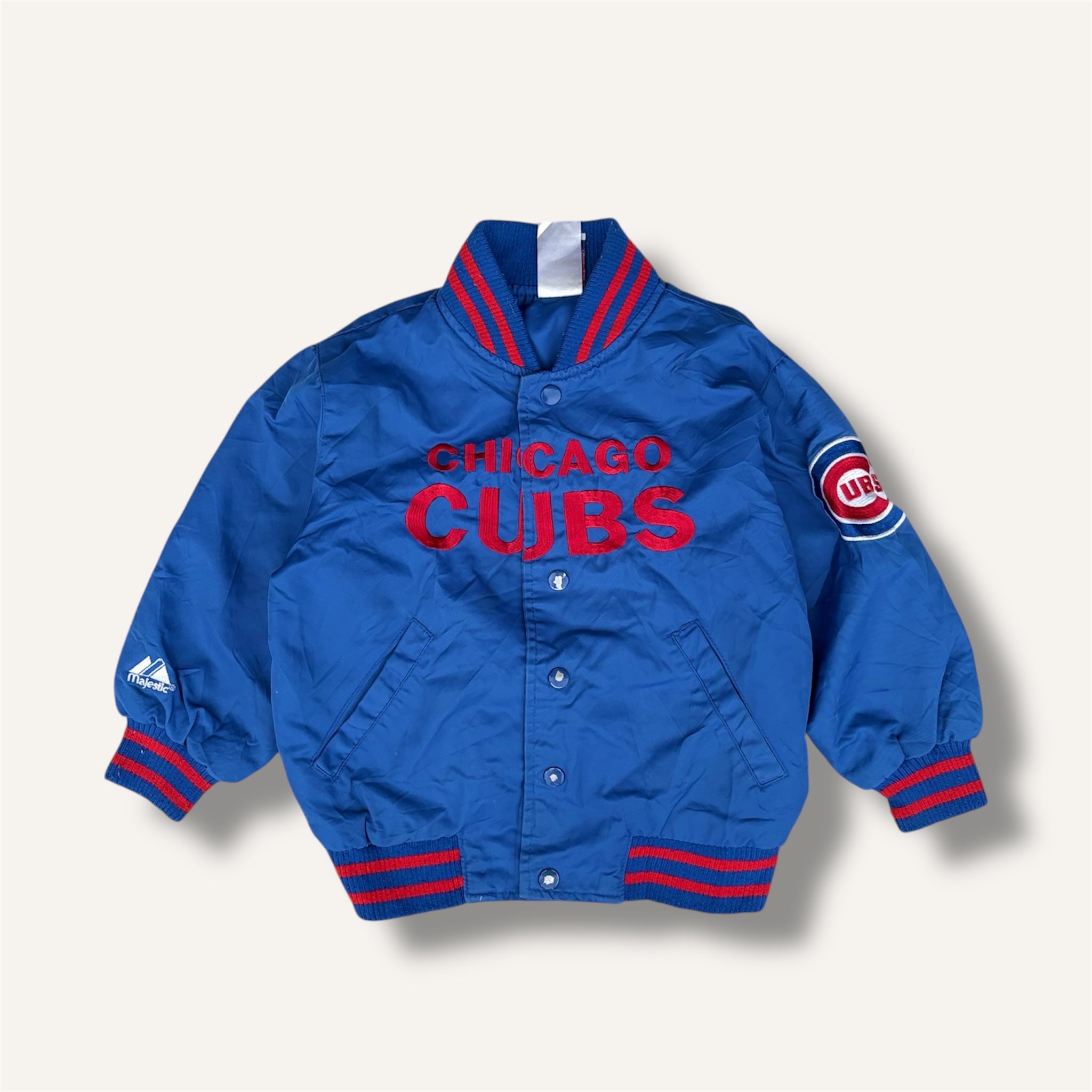 MLB Chicago Cubs Vintage Bomber Jacket (3T)
