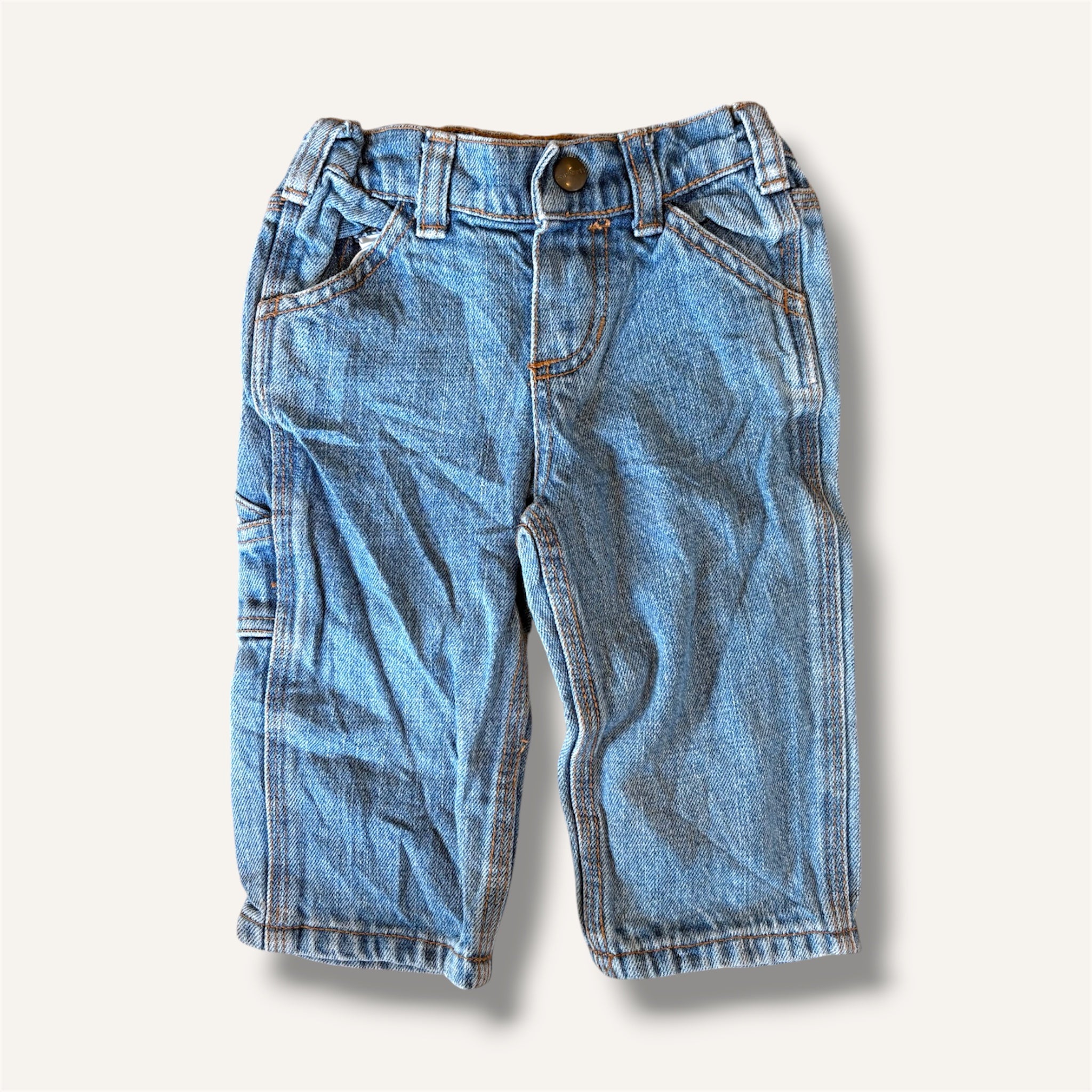 Carhartt Lightwash Blue Jeans (3/6M)